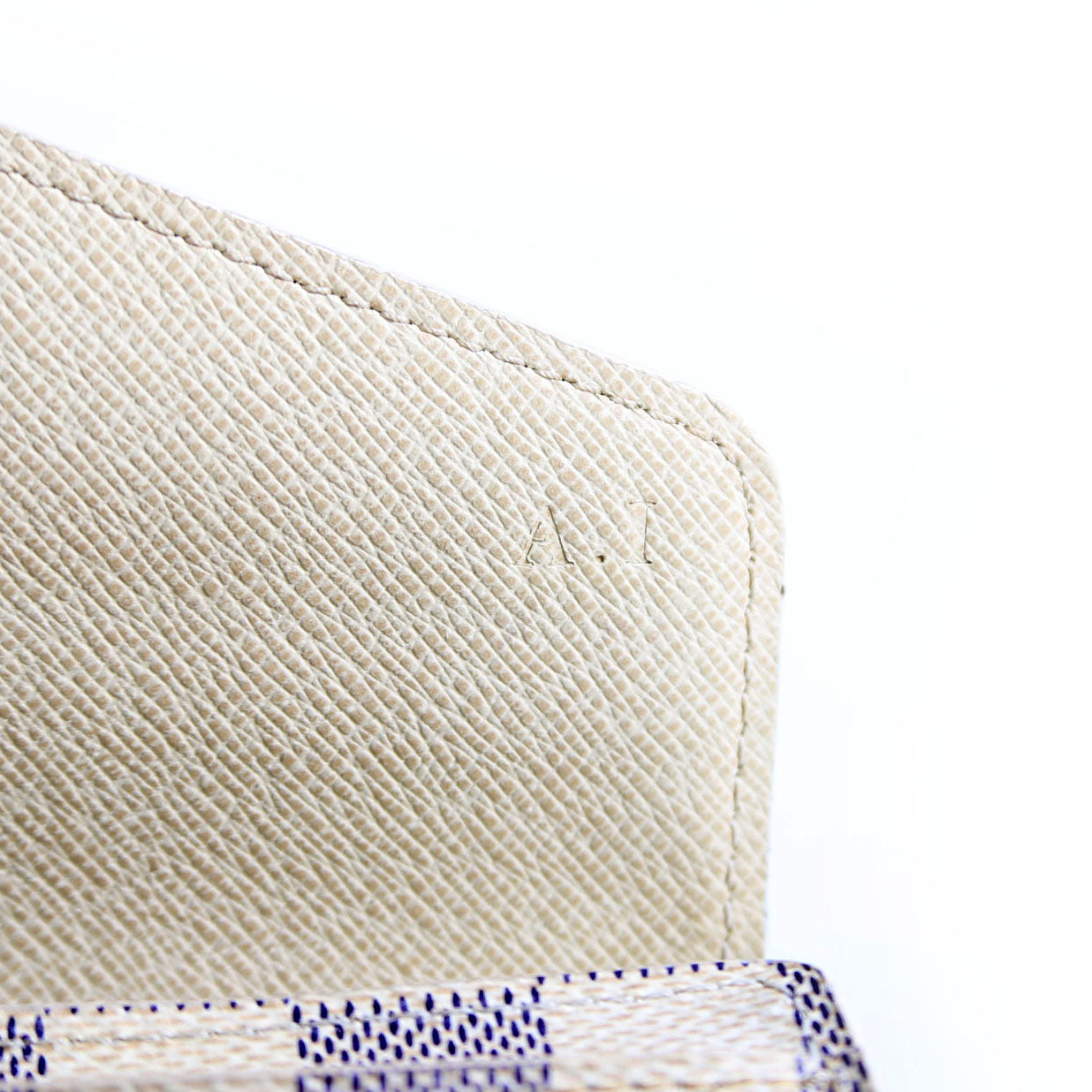 Sarah Wallet Damier Azur
