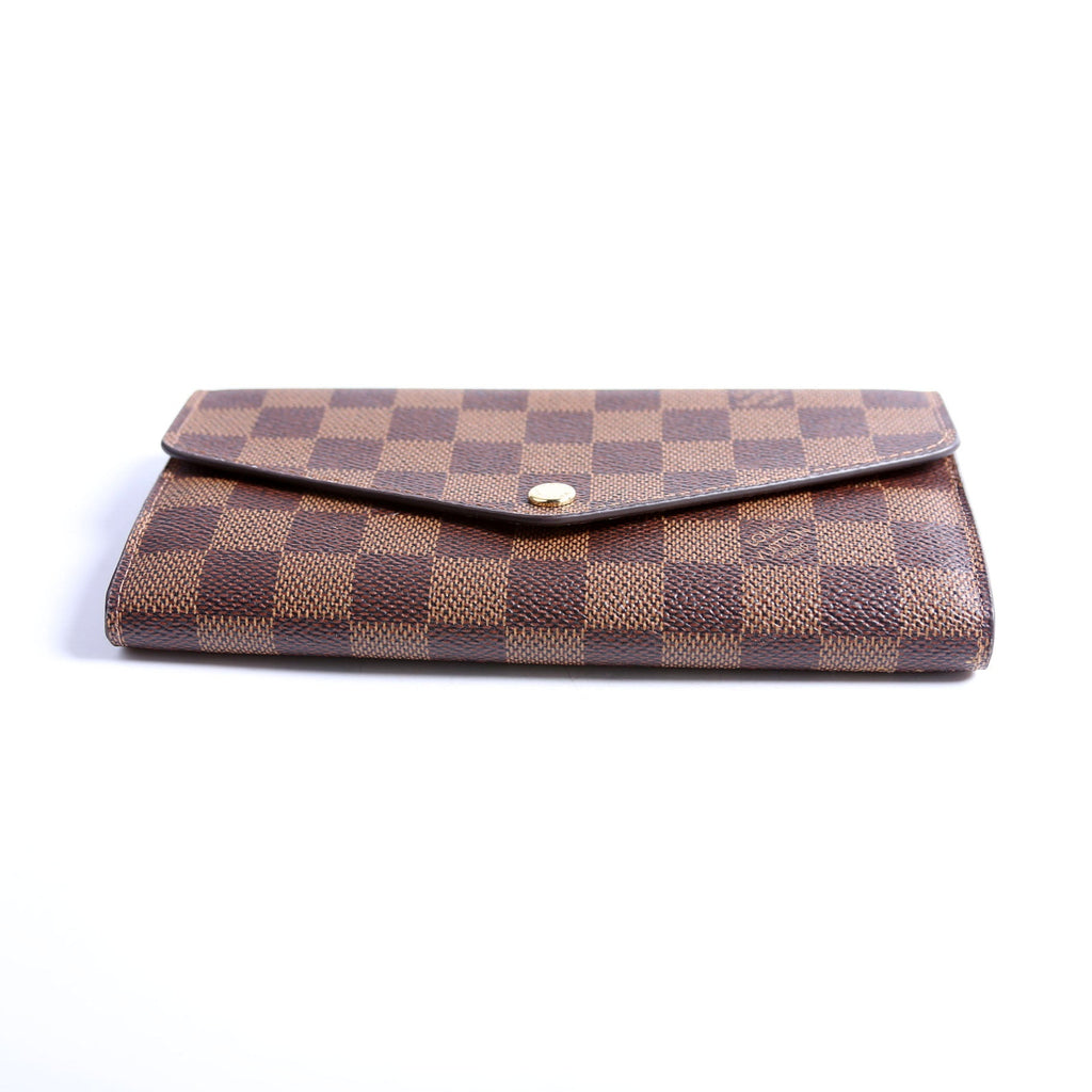 Sarah Wallet Damier Ebene Newer Pink