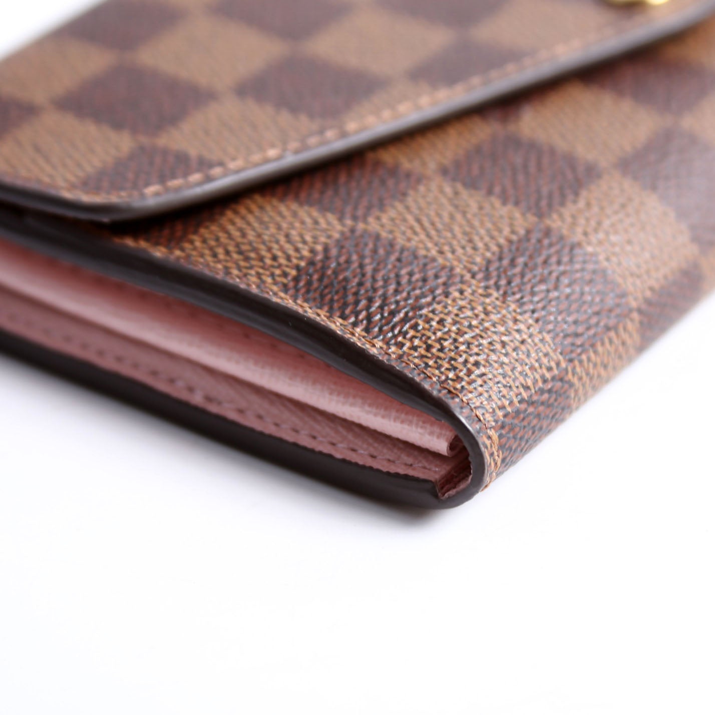 Sarah Wallet Damier Ebene Newer Pink