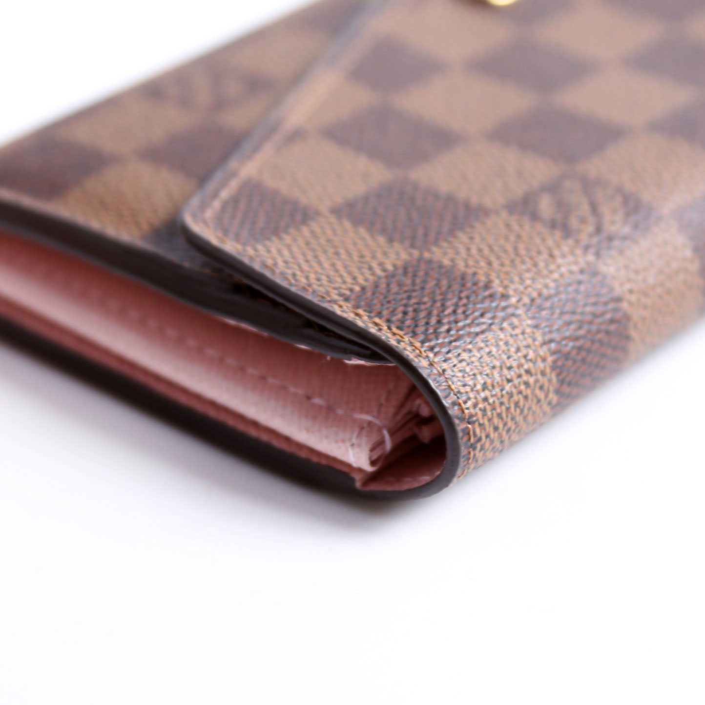 Sarah Wallet Damier Ebene Newer Pink