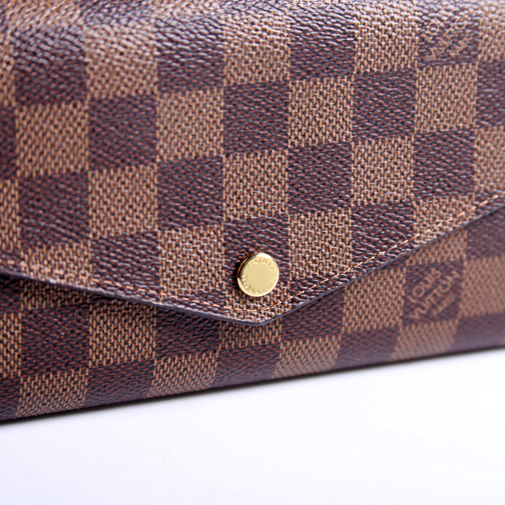 Sarah Wallet Damier Ebene Newer Pink