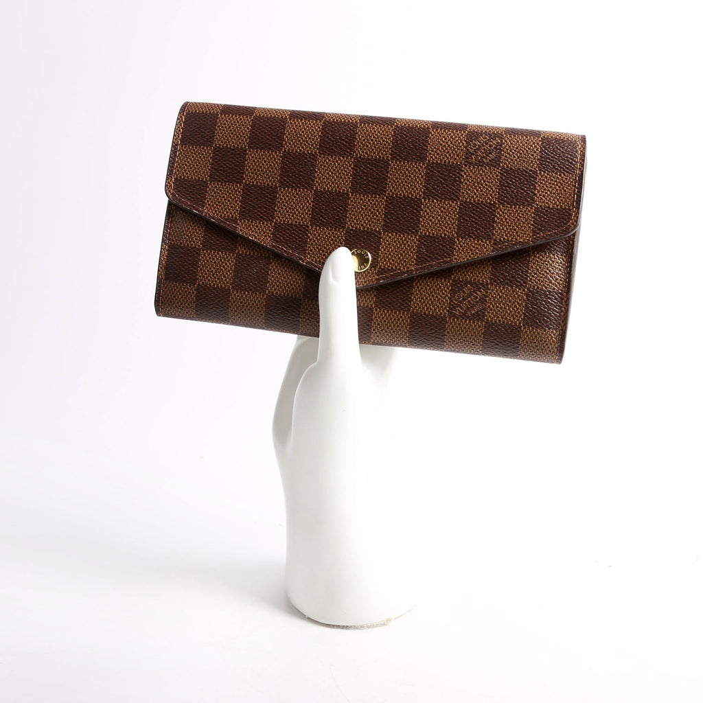 Sarah Wallet Damier Ebene Newer Pink