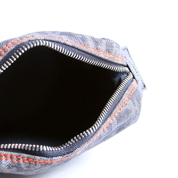 Flight Trotter Cosmetic Pouch Denim Monogram Blue