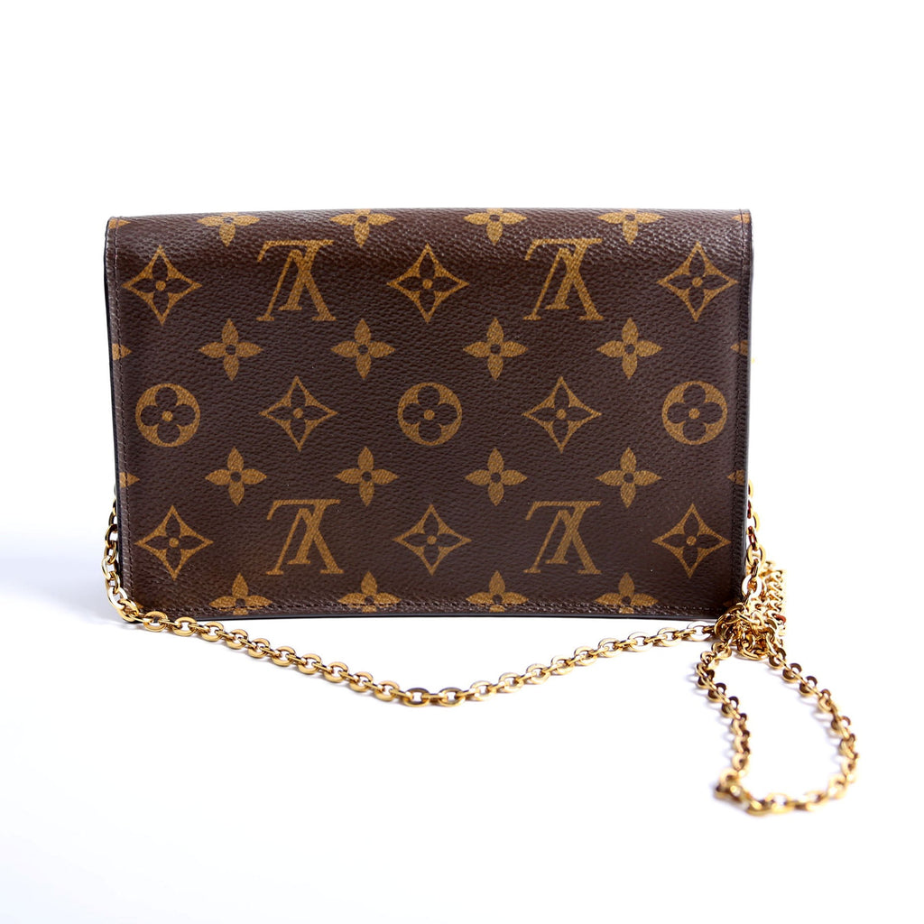 Flore Chain Wallet Monogram