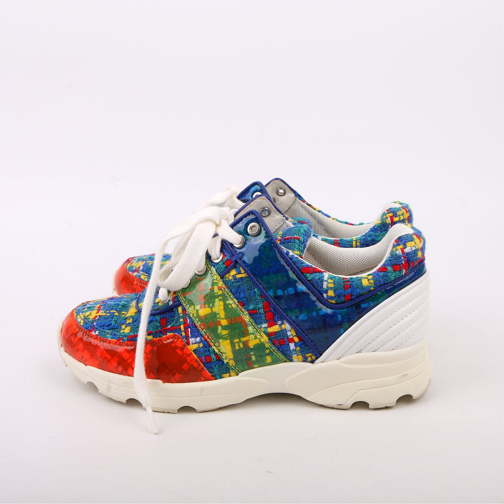 CC Tweed Sneakers Size 35