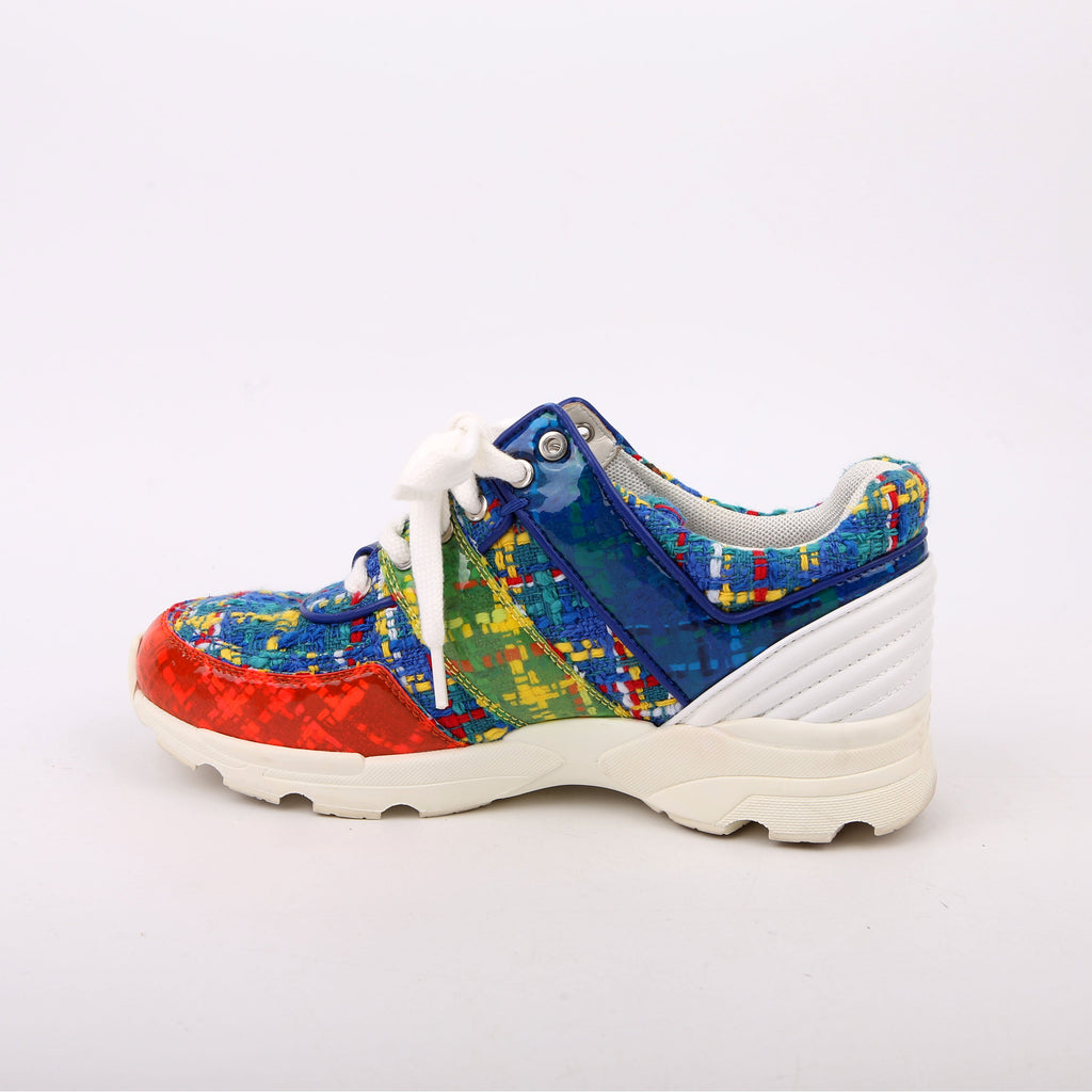 CC Tweed Sneakers Size 35