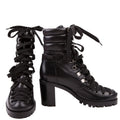 Who Runs Combat Boots Size 36 Black
