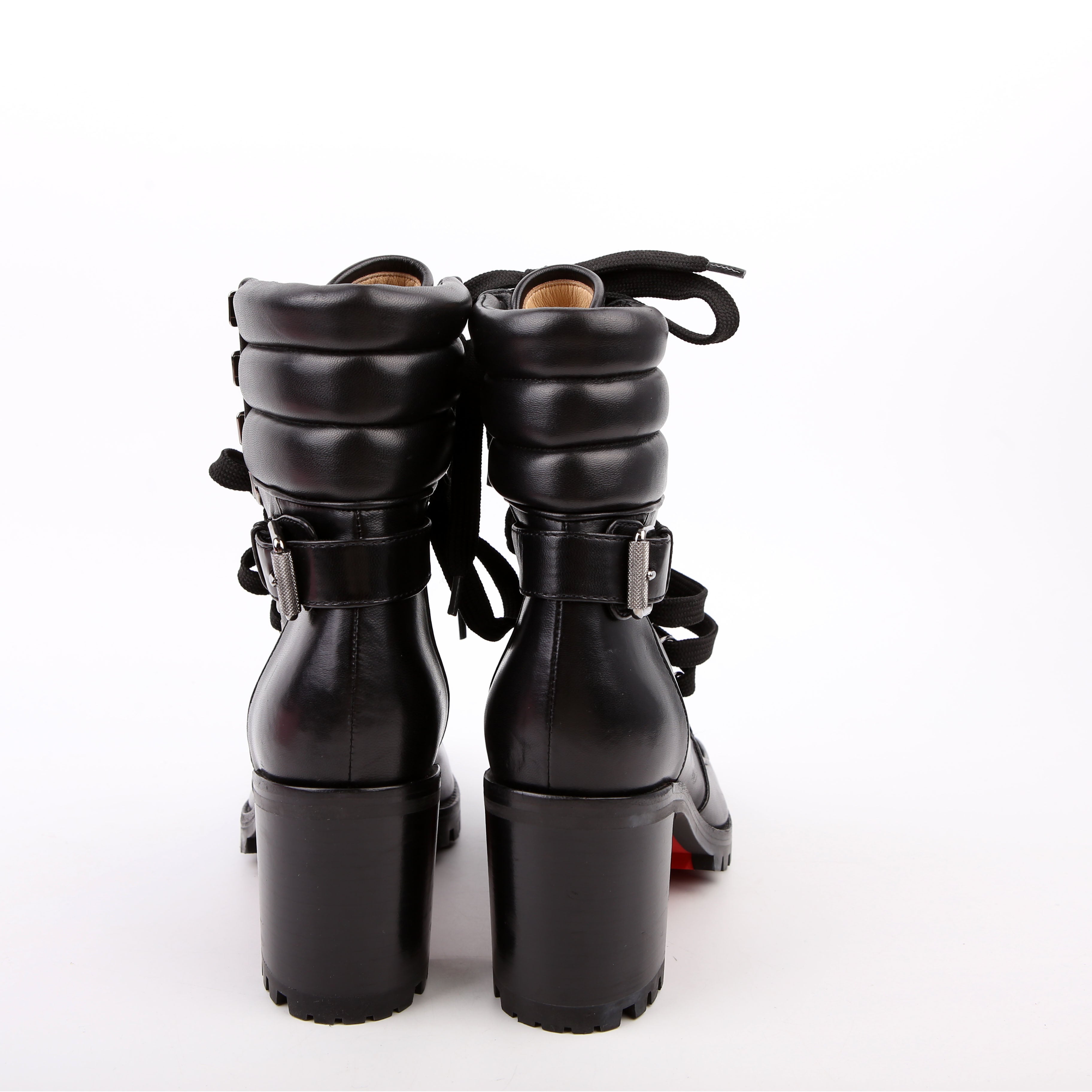 Who Runs Combat Boots Size 36 Black