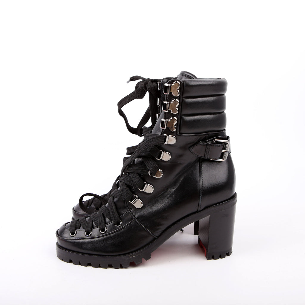 Who Runs Combat Boots Size 36 Black