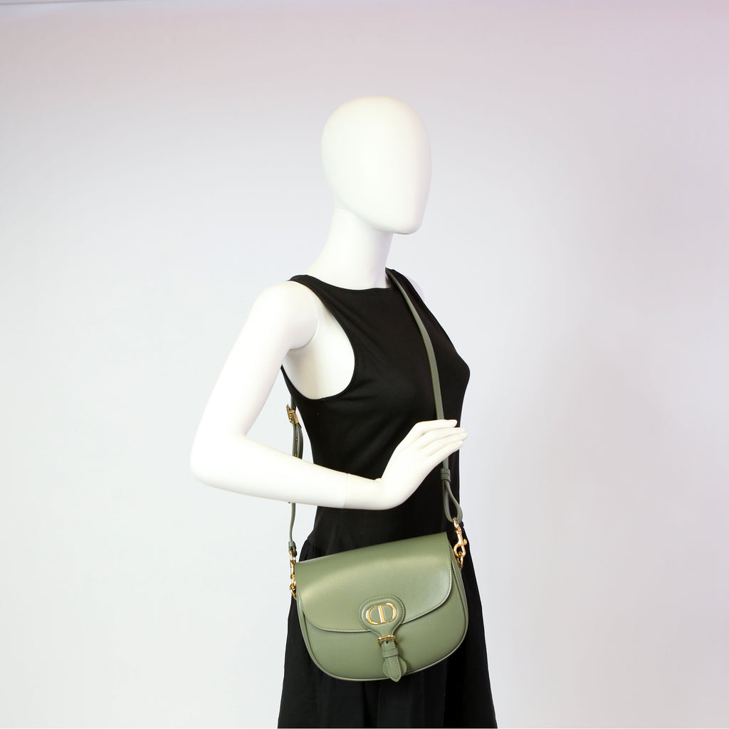 Dior Bobby Bag Medium Calfskin Green