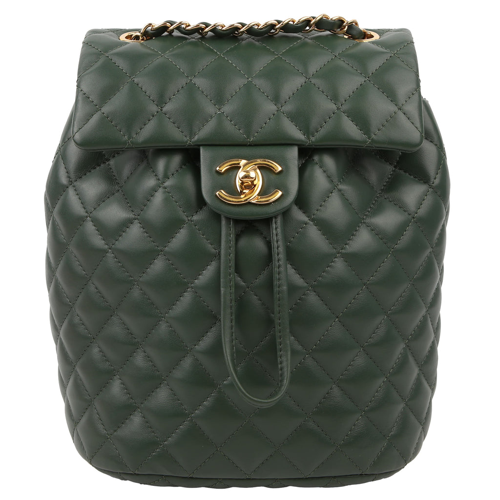 Urban Spirit Backpack Small Calfskin Green