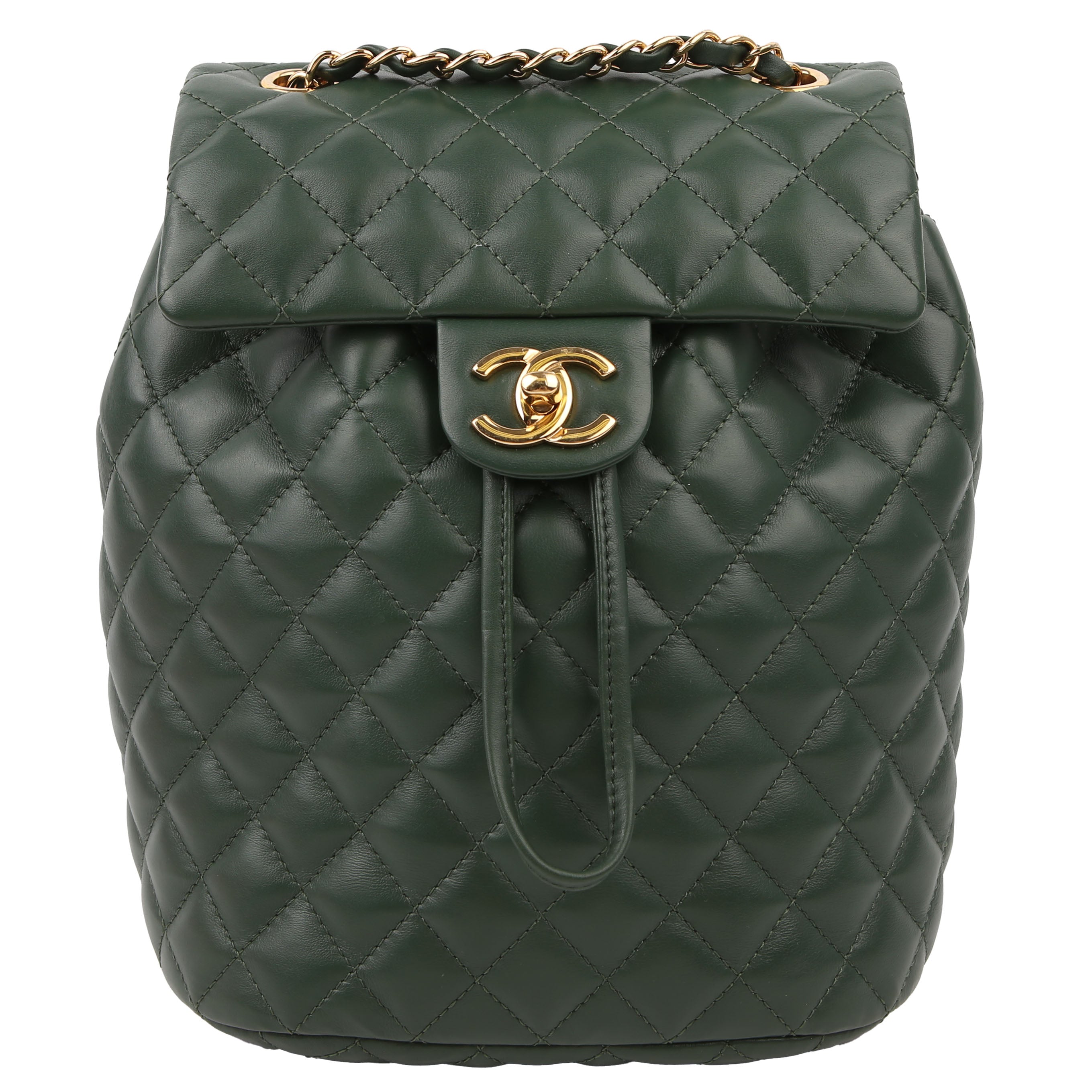 Urban Spirit Backpack Small Calfskin Green