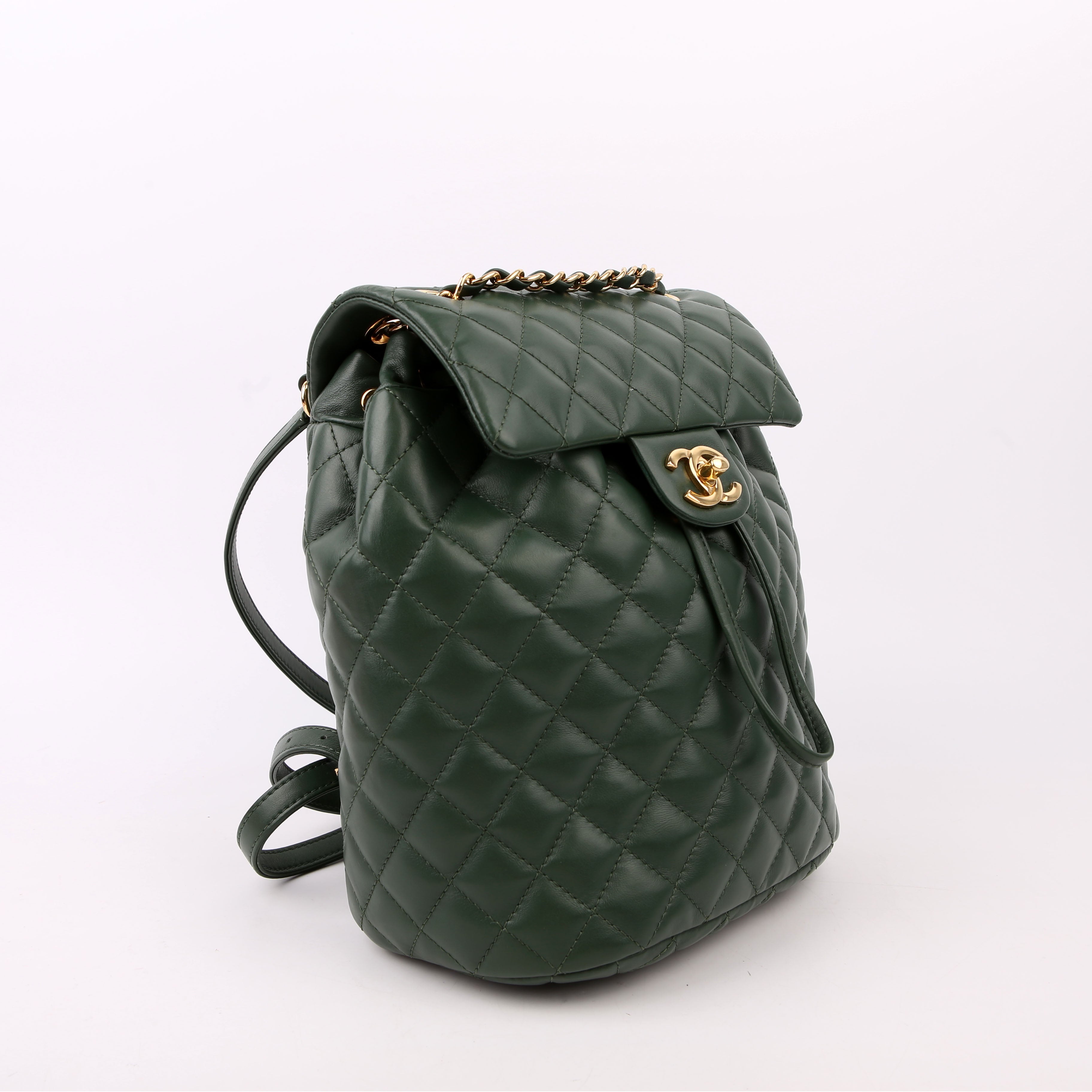Urban Spirit Backpack Small Calfskin Green