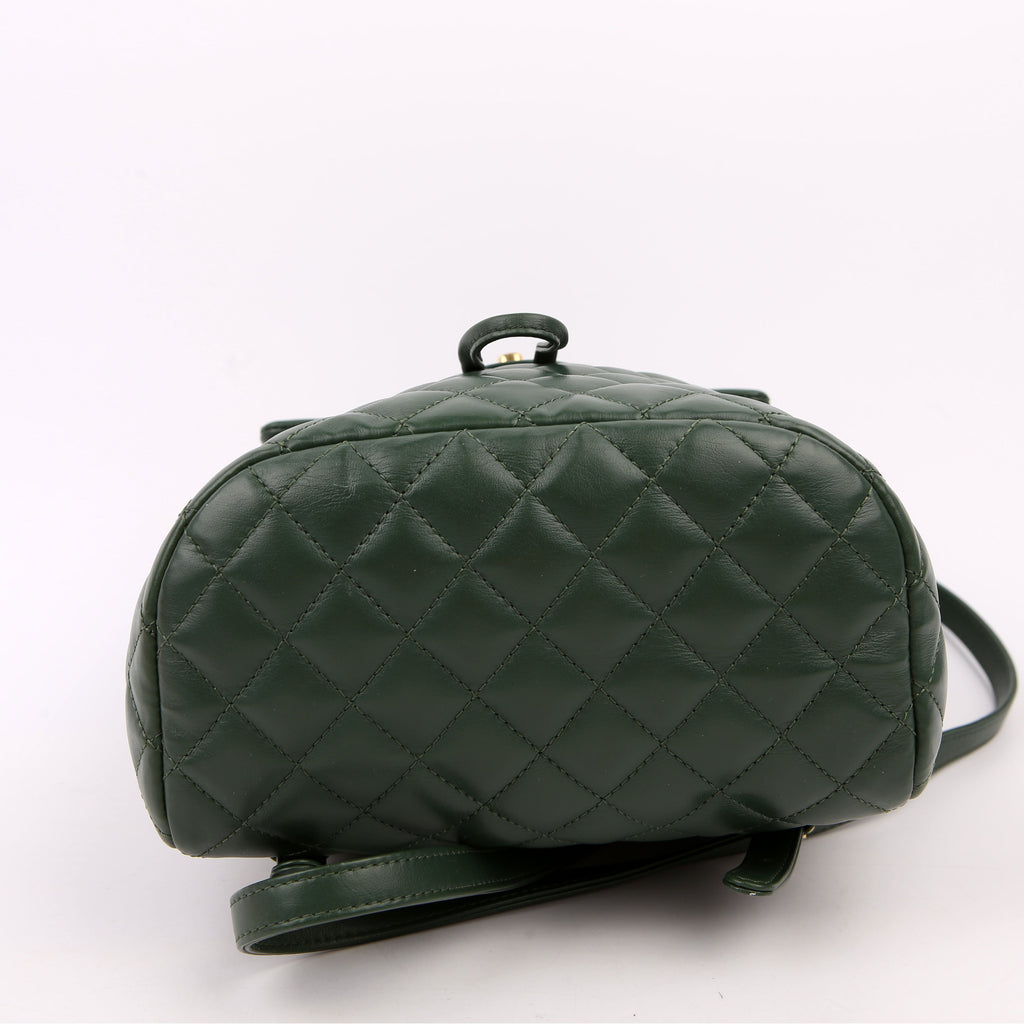 Urban Spirit Backpack Small Calfskin Green