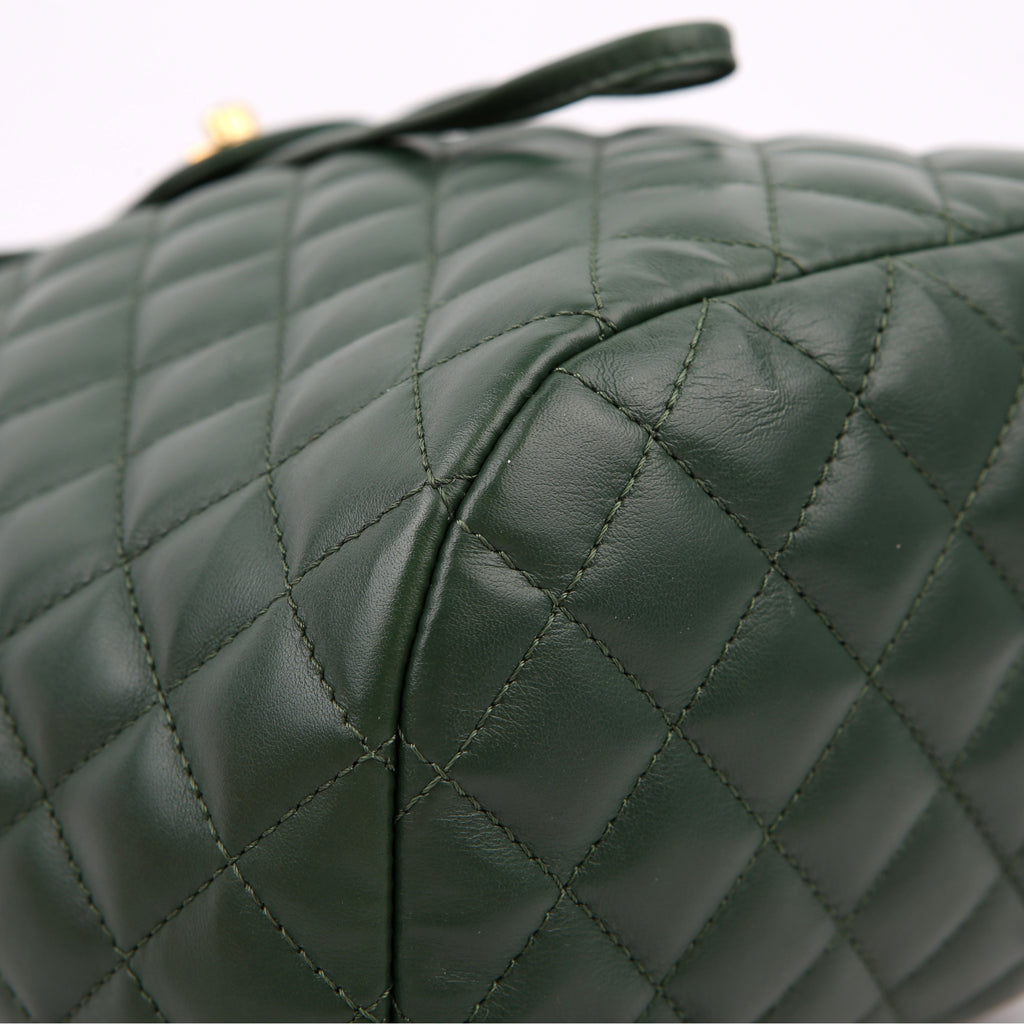 Urban Spirit Backpack Small Calfskin Green
