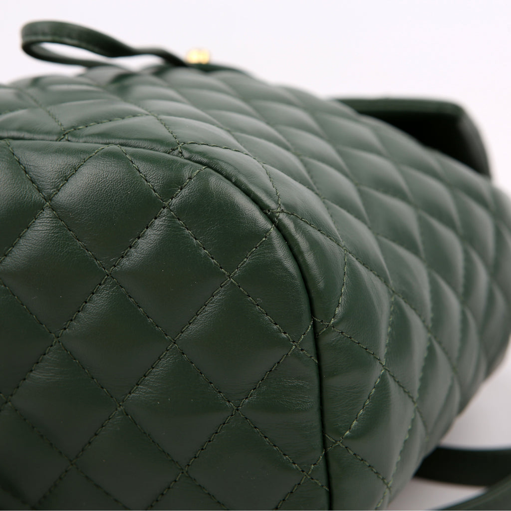 Urban Spirit Backpack Small Calfskin Green