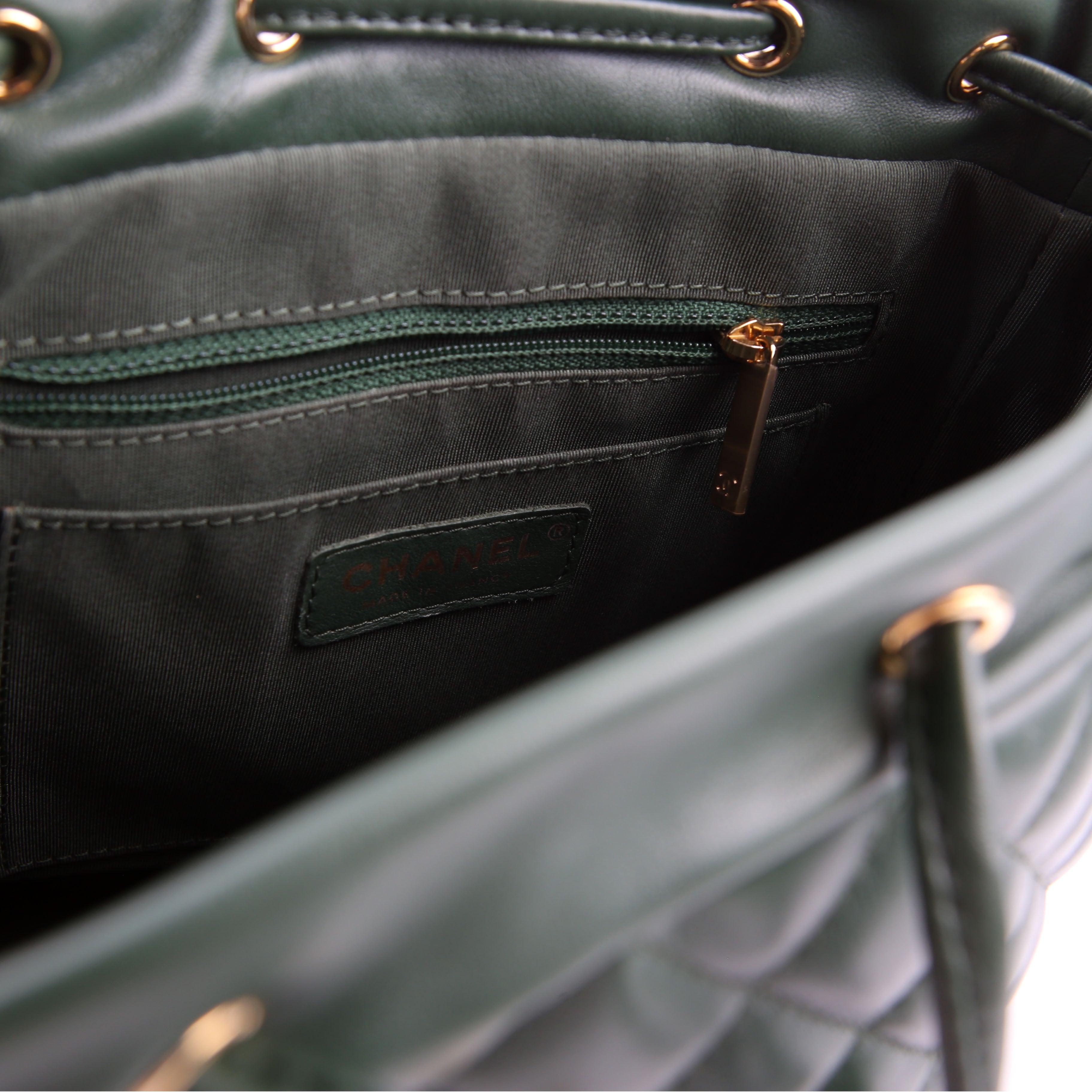 Urban Spirit Backpack Small Calfskin Green