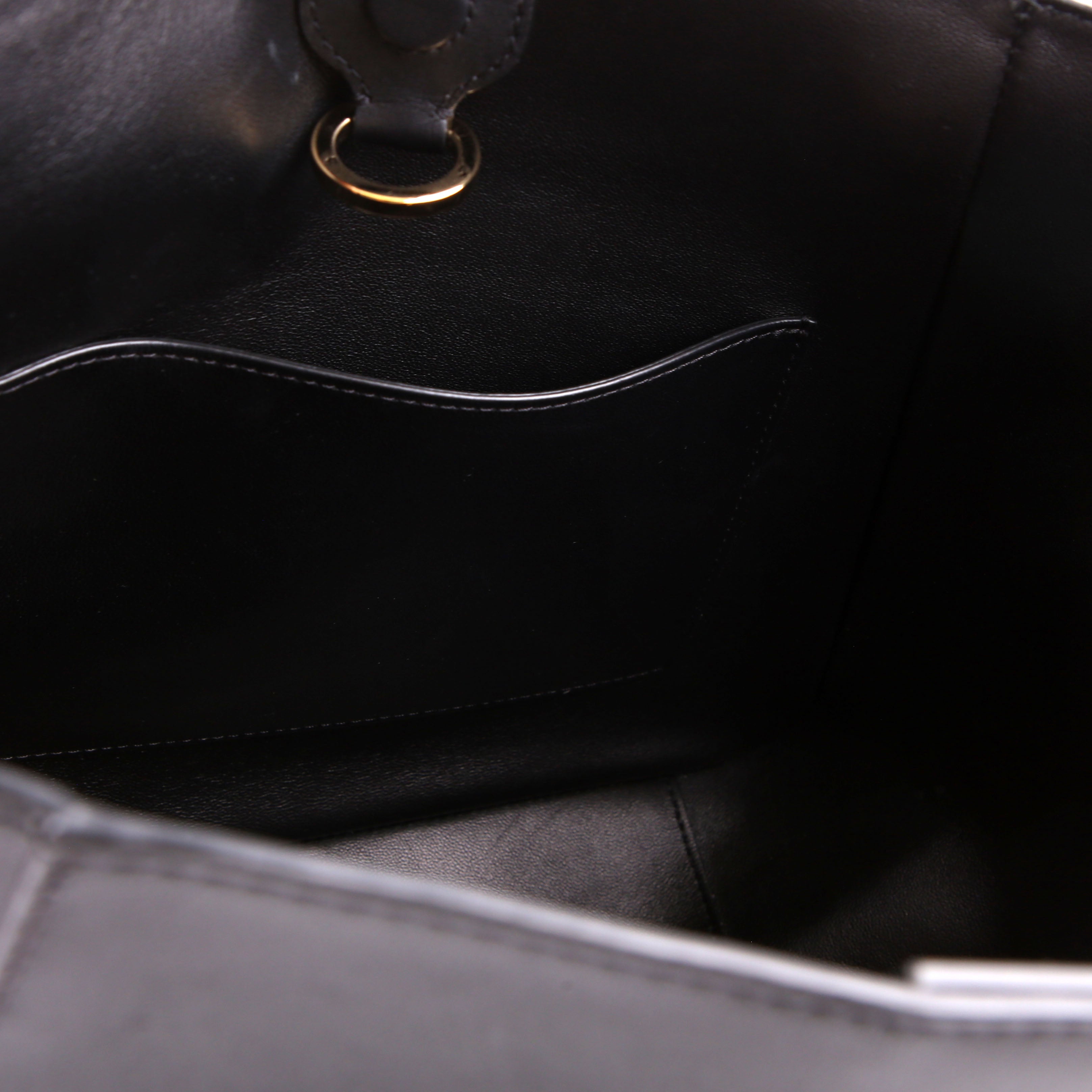 Vlogo Side Bucket Bag Black
