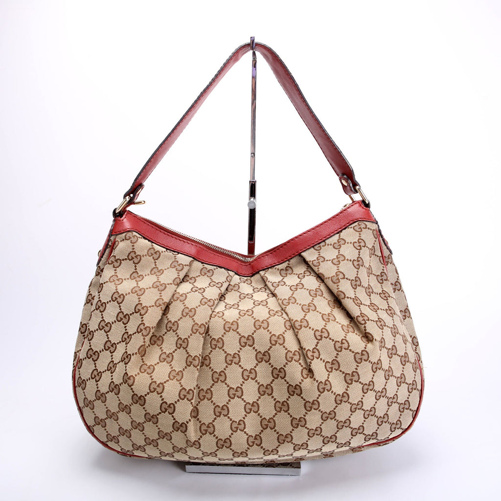 232955 Sukey Canvas Hobo Medium Red