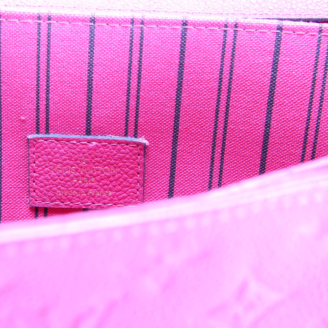 Pochette Metis Empreinte Pink
