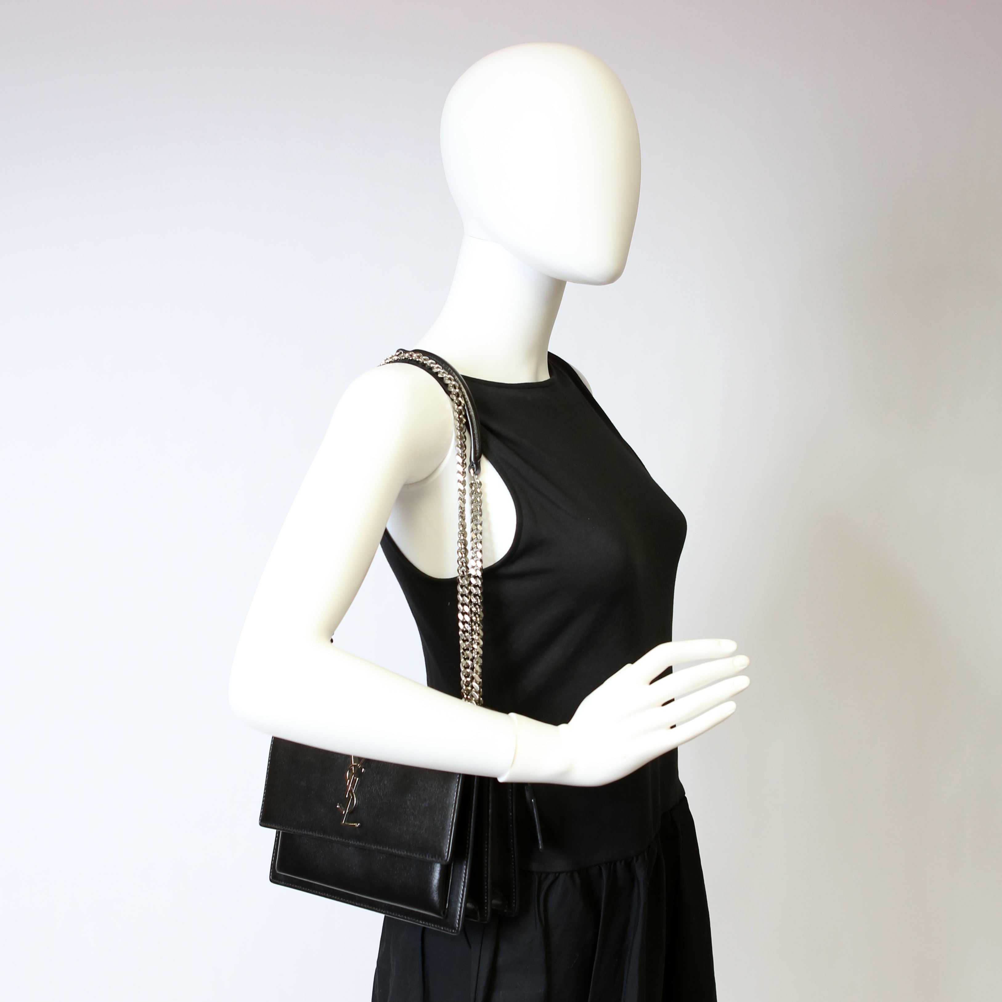 Sunset Medium Smooth Leather 442906 Black