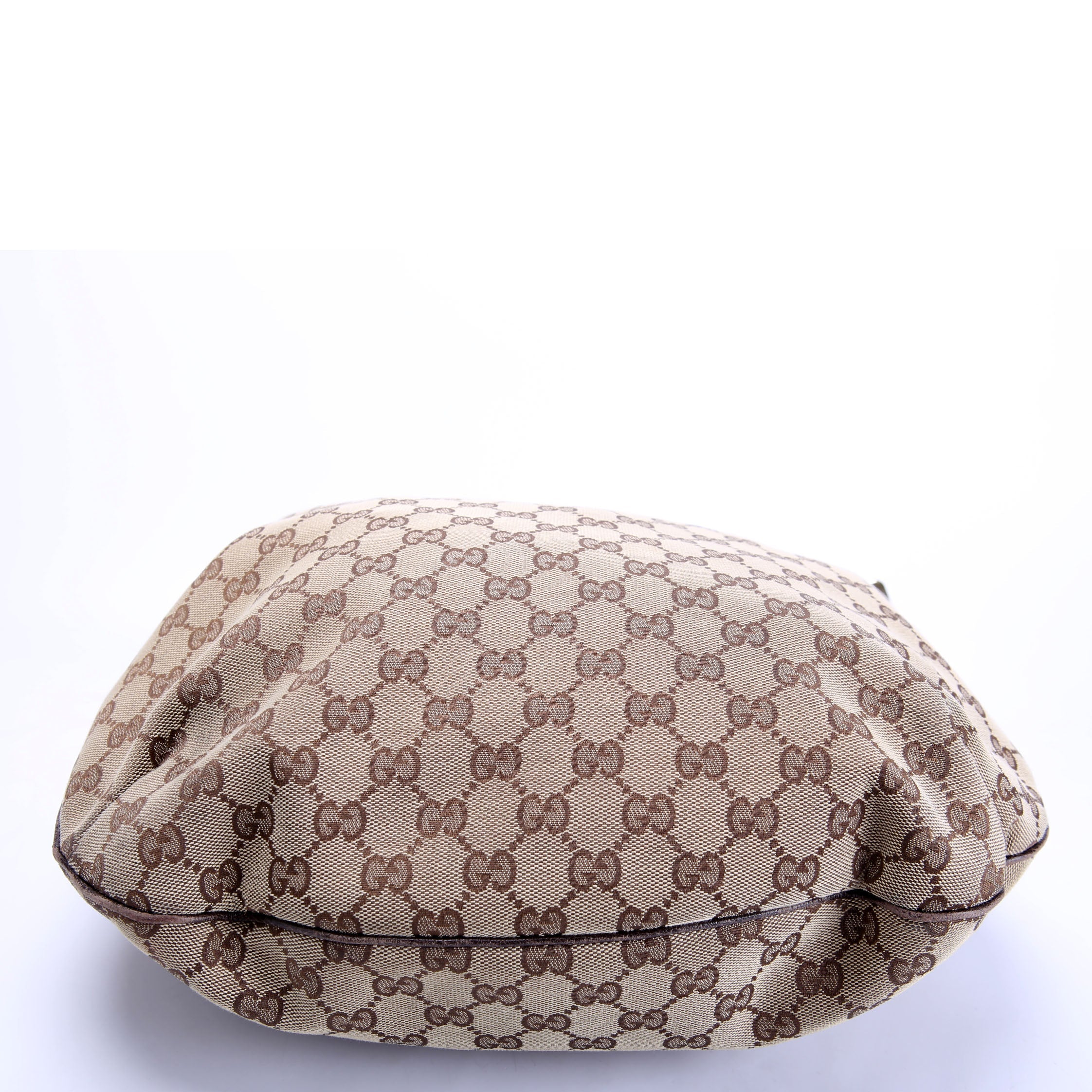 161718 GG Canvas Shoulder Bag Medium Brown