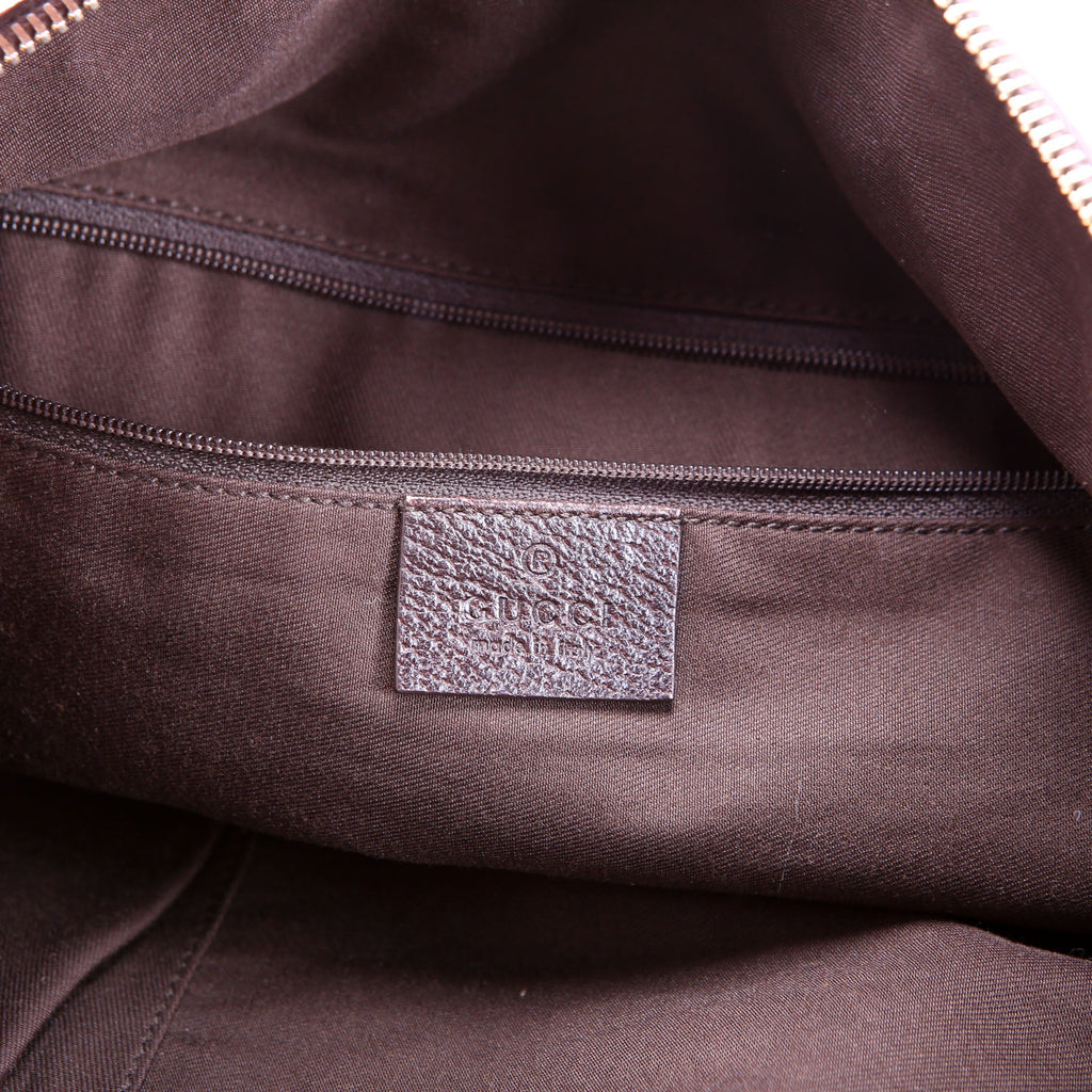 161718 GG Canvas Shoulder Bag Medium Brown