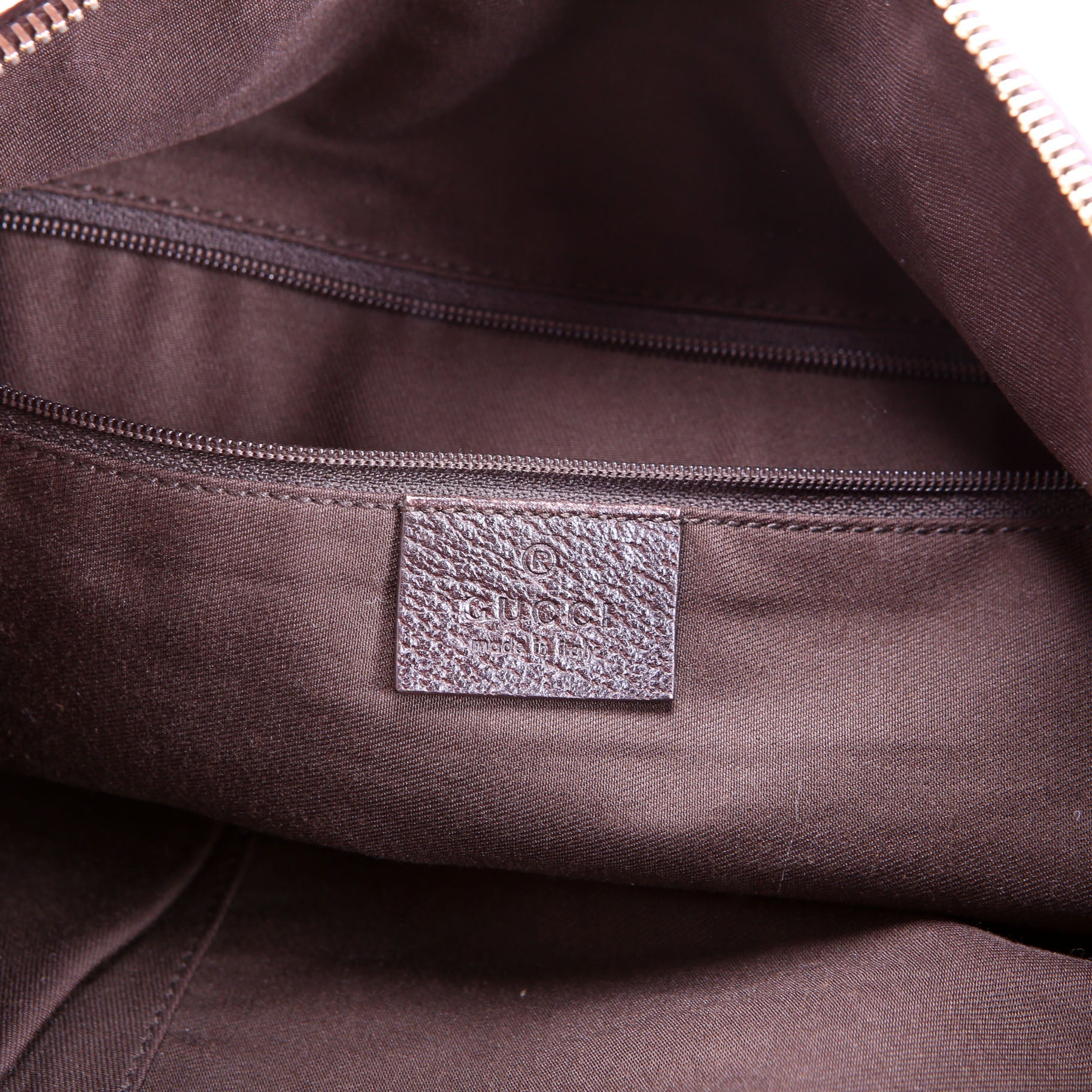 161718 GG Canvas Shoulder Bag Medium Brown