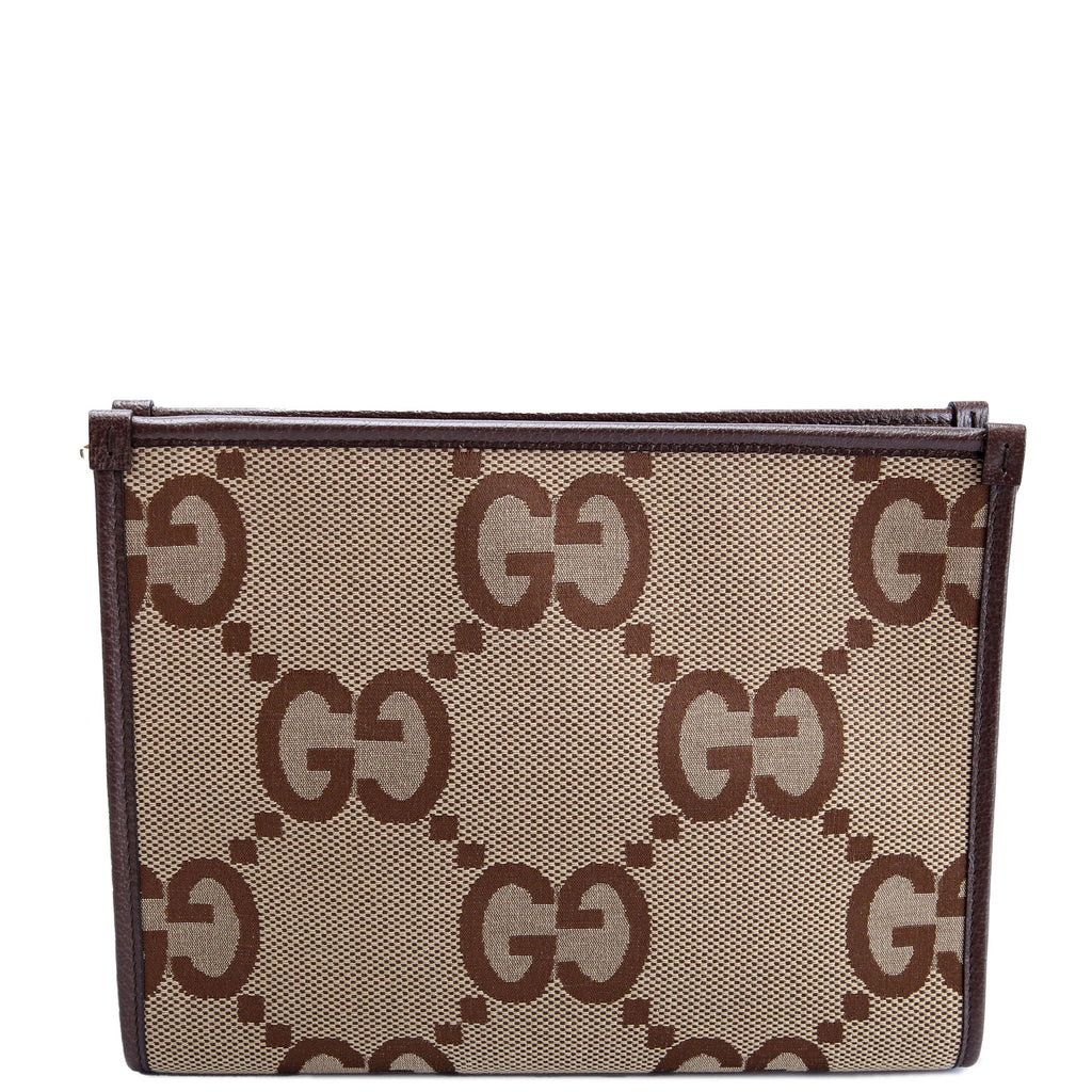 Gucci 699318 Jumbo GG Zip Pouch
