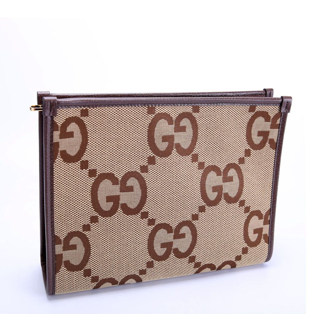 Gucci 699318 Jumbo GG Zip Pouch