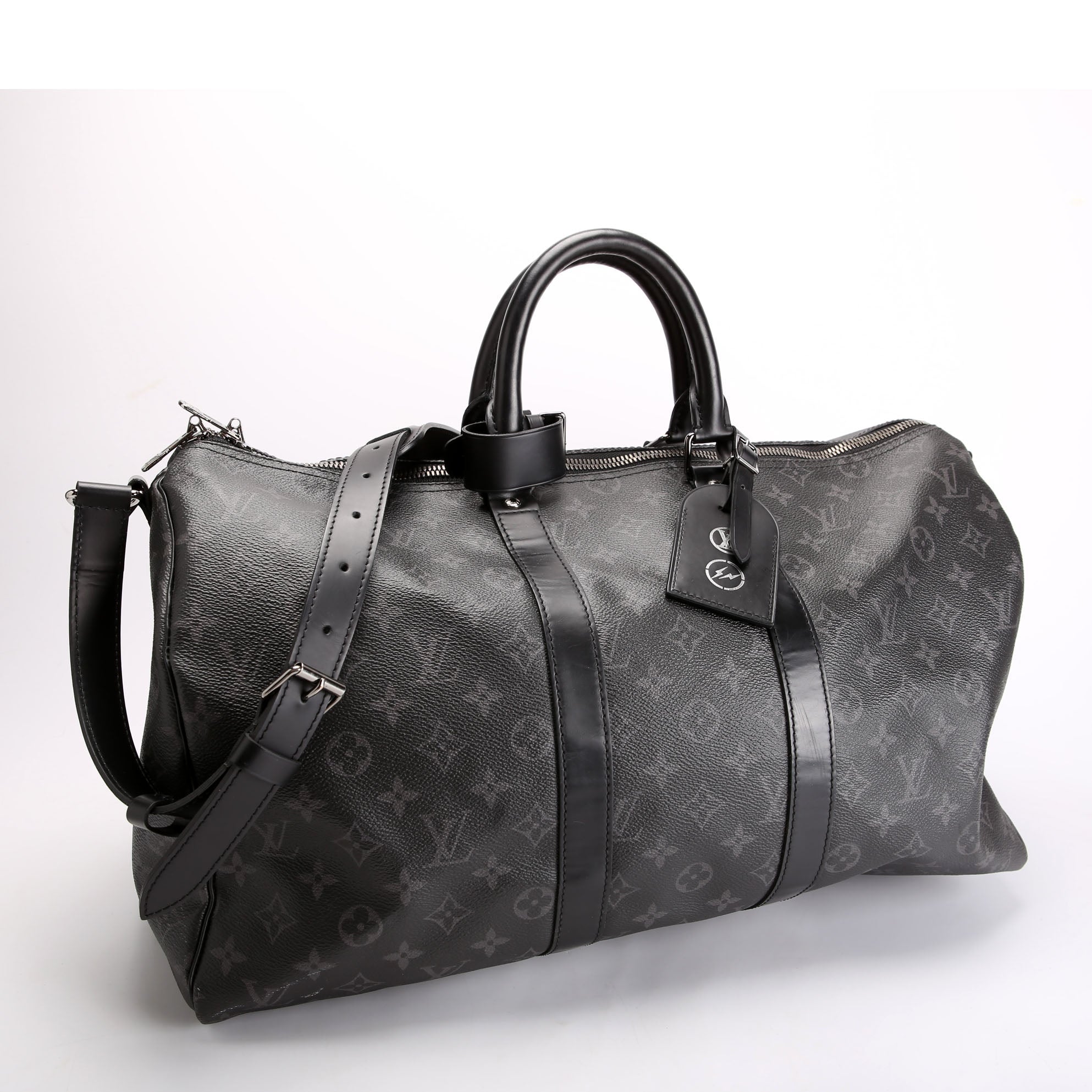 Keepall 45 With Strap Monogram Eclipse