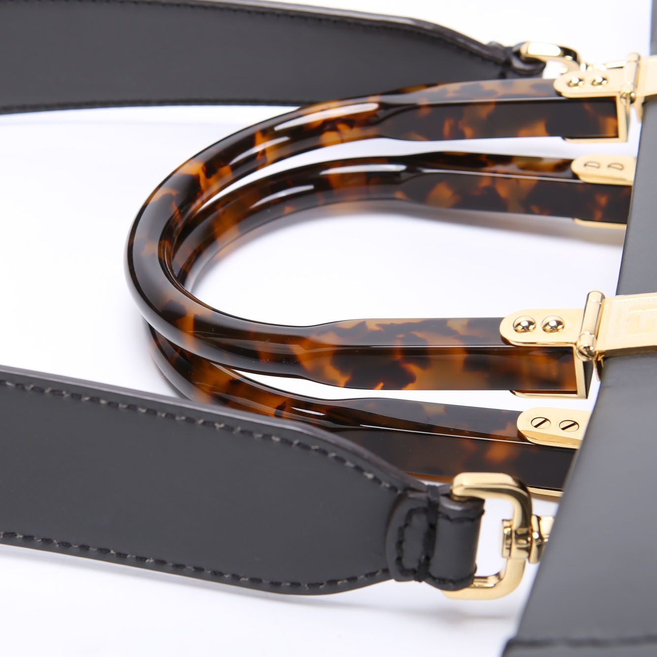 Fendi 8BH386 Sunshine Shopper Medium Leather Python