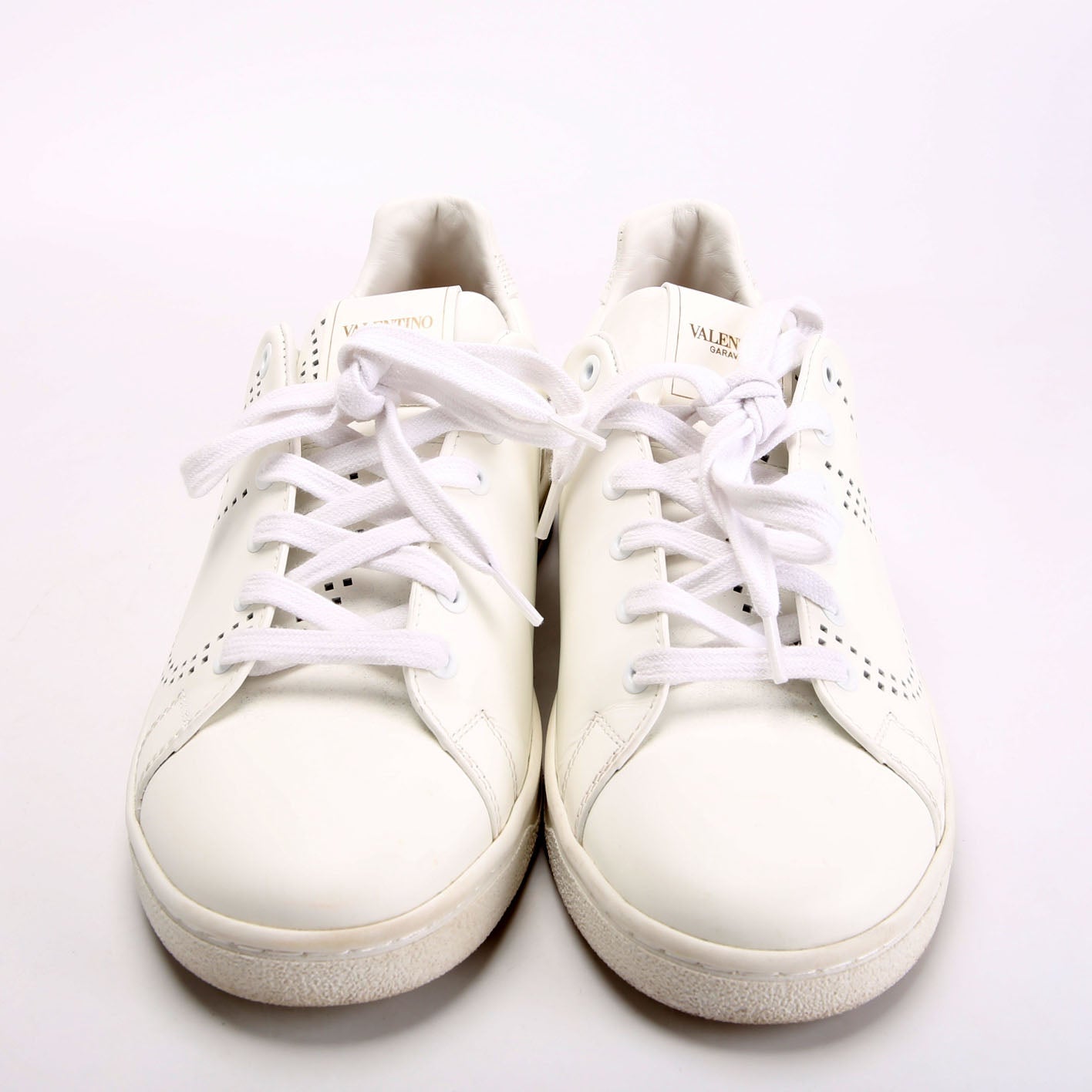 Backnet V Logo Sneaker Size 38 White