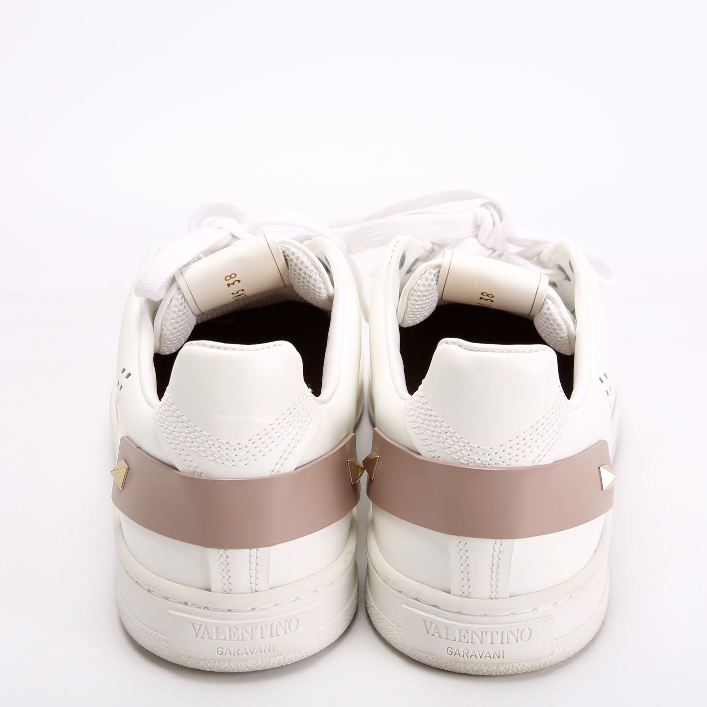 Backnet V Logo Sneaker Size 38 White