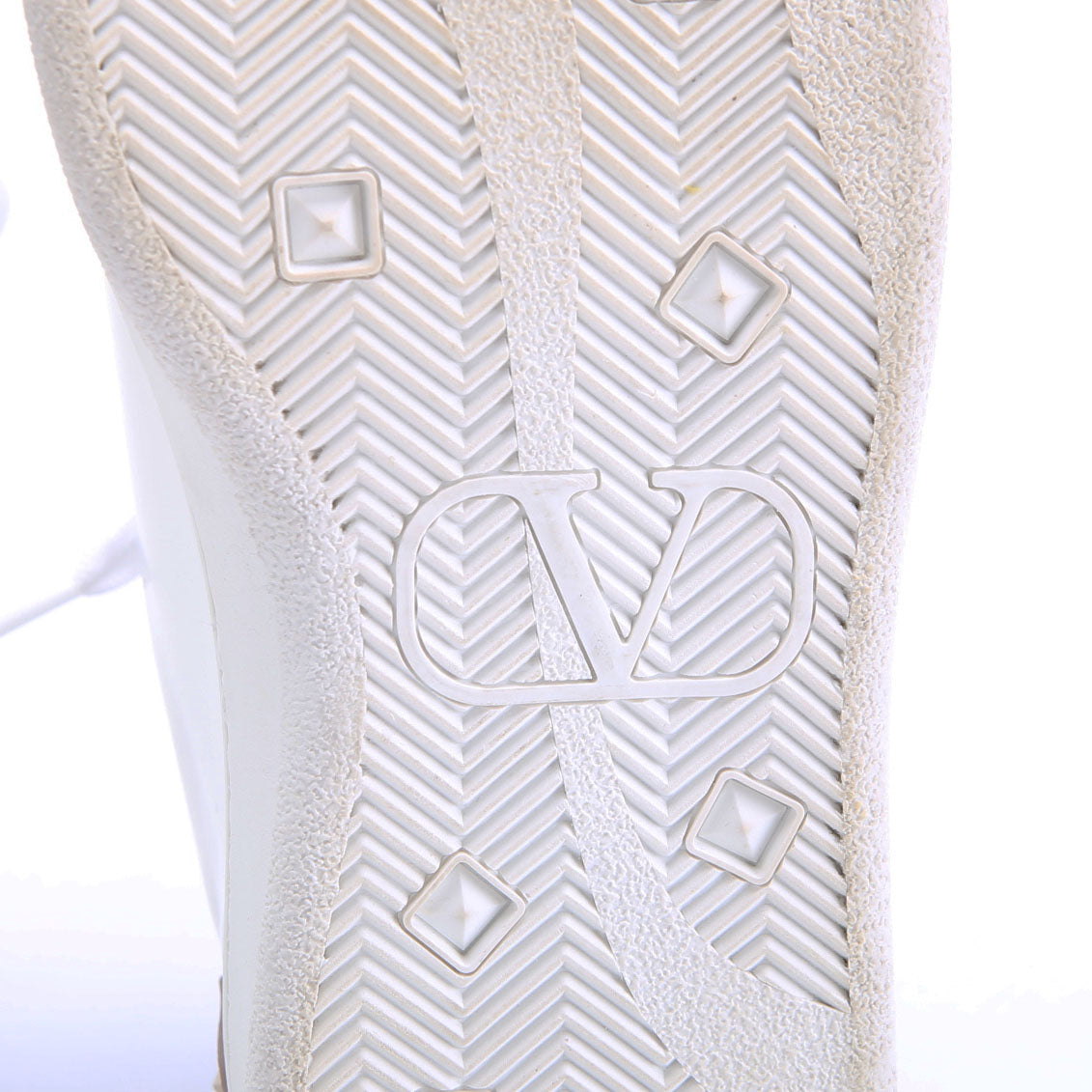 Backnet V Logo Sneaker Size 38 White