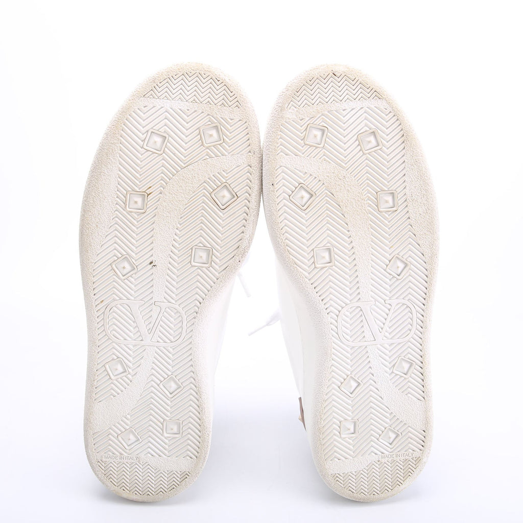 Backnet V Logo Sneaker Size 38 White