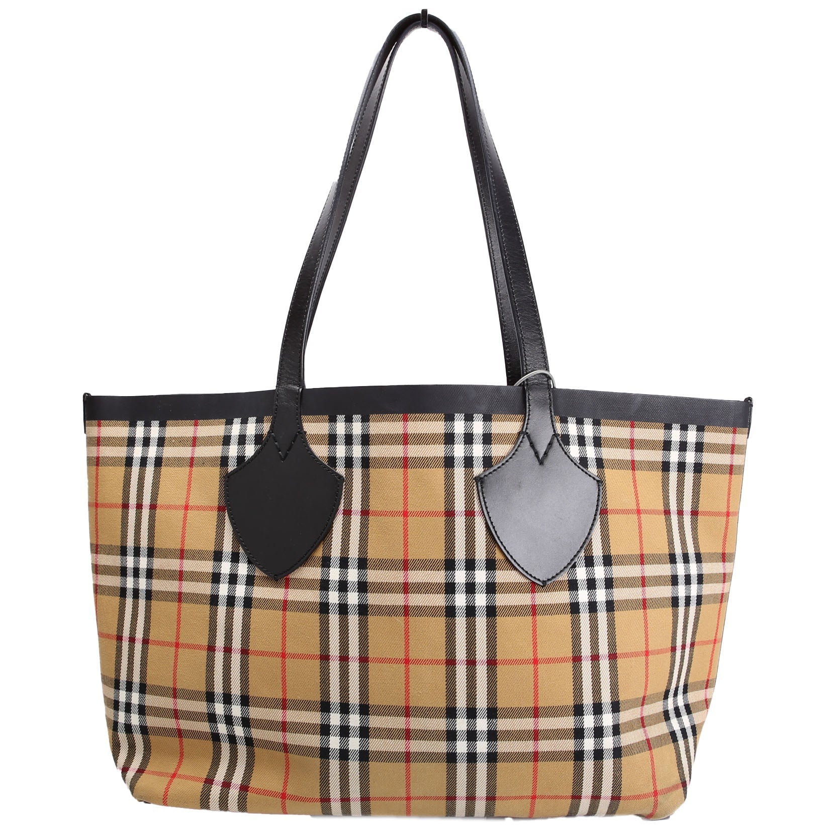 Vintage Check The Giant Reverse Tote Medium