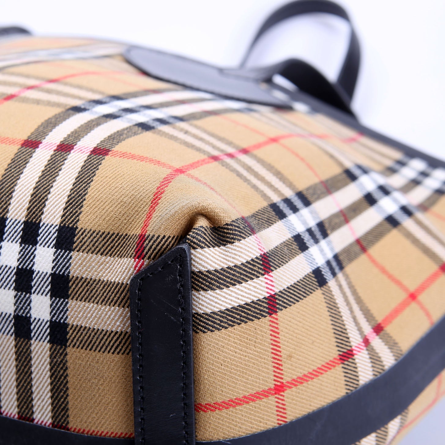 Vintage Check The Giant Reverse Tote Medium