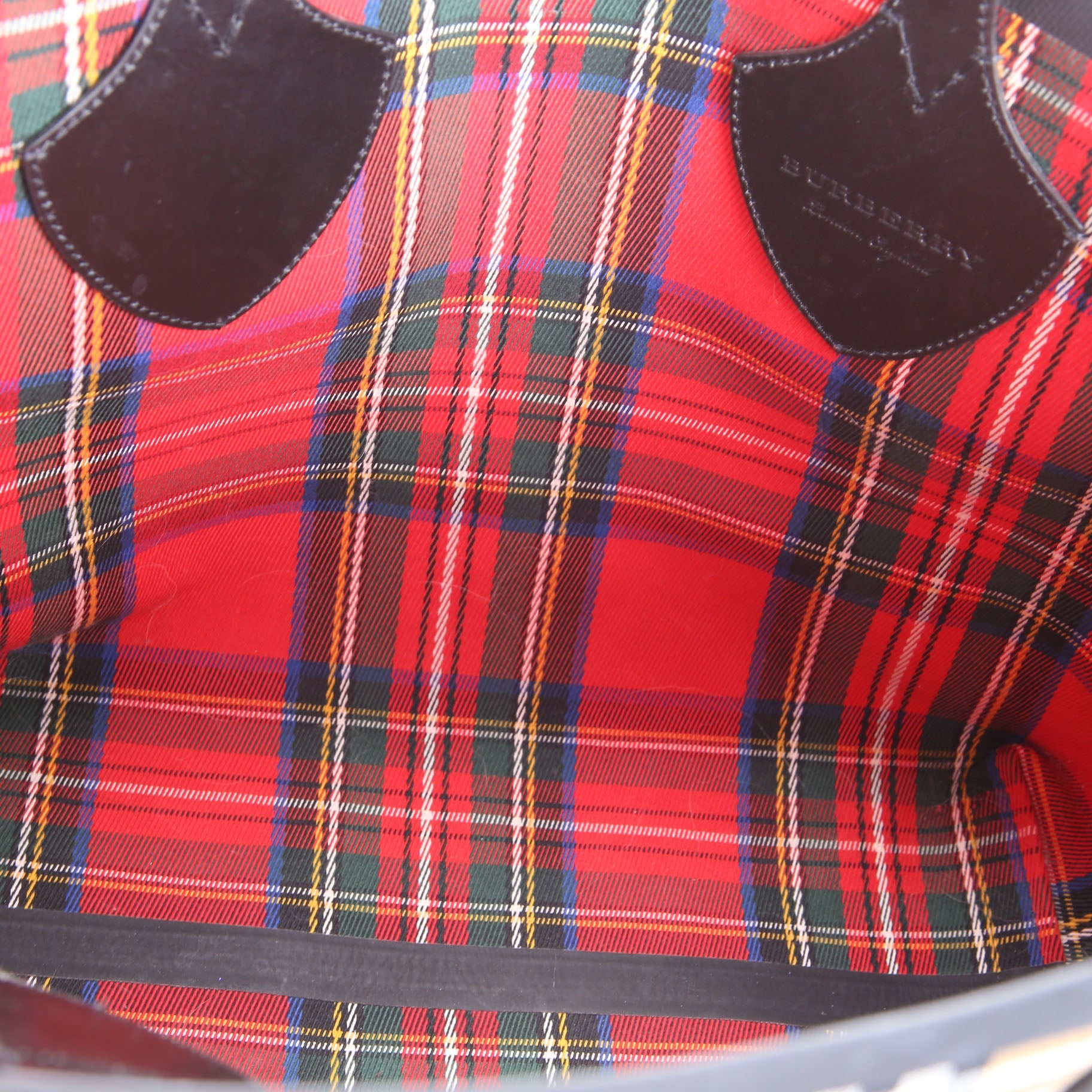 Vintage Check The Giant Reverse Tote Medium