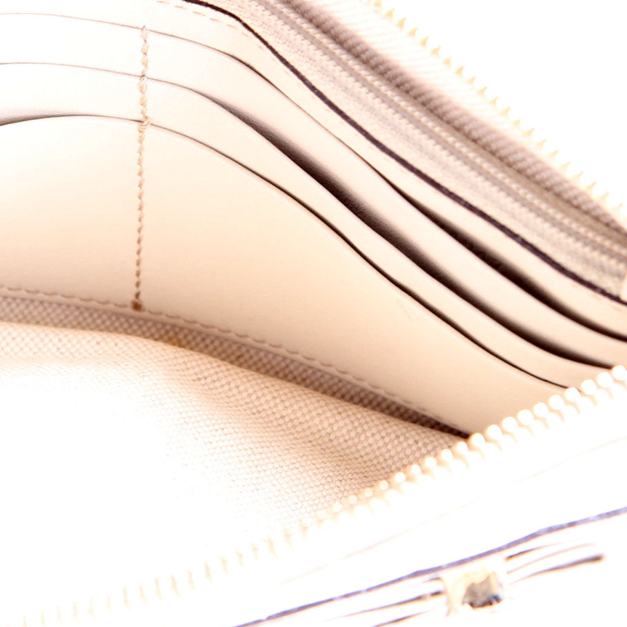 256867 Guccissima Wristlet Pouch Beige