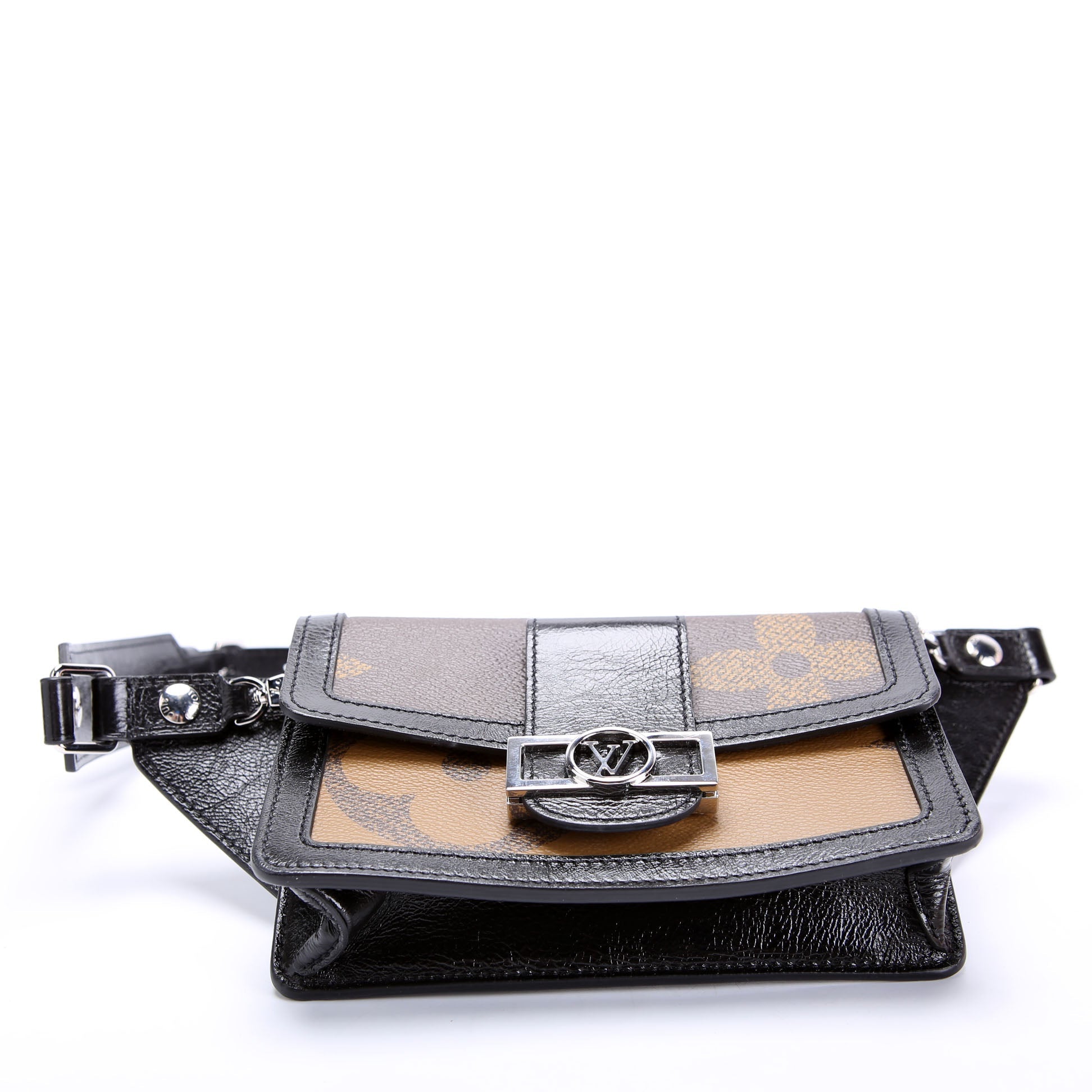 Dauphine Belt Bag Reversed Monogram Black