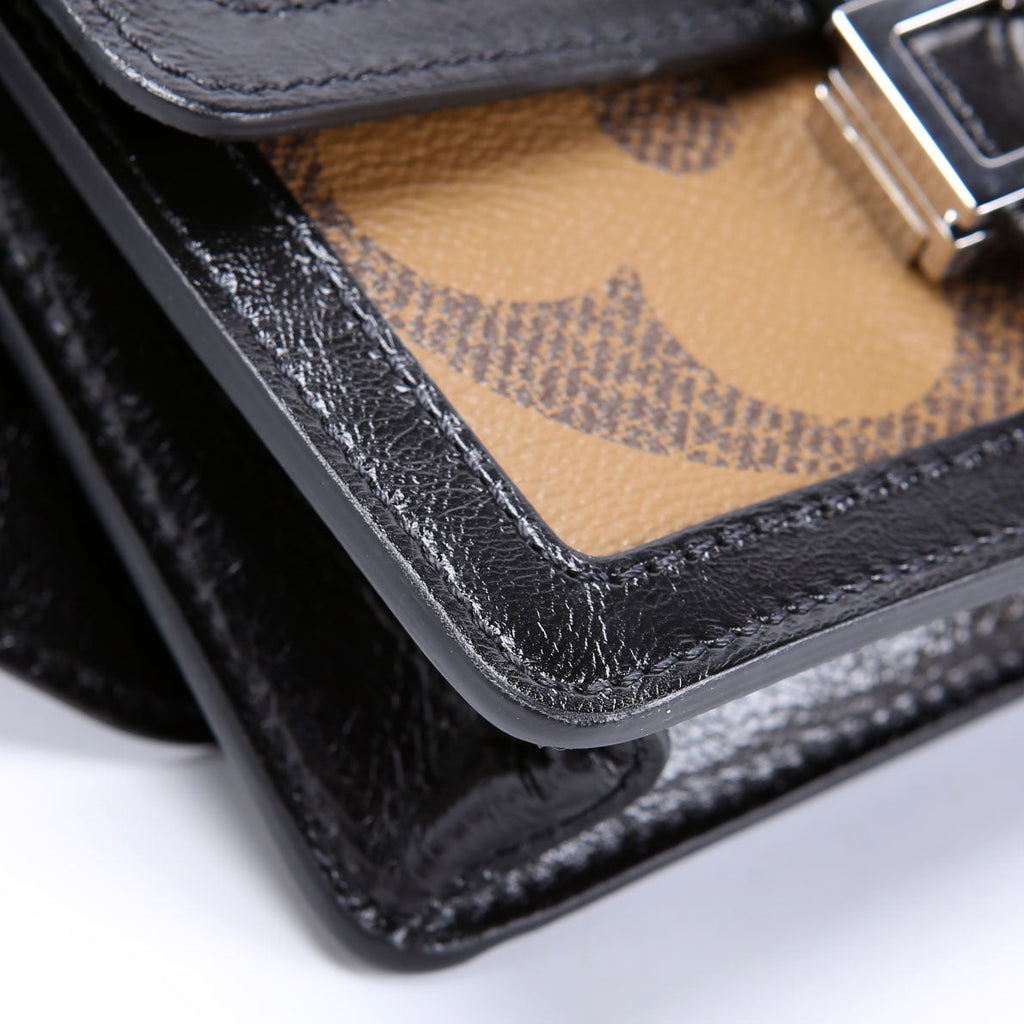 Dauphine Belt Bag Reversed Monogram Black