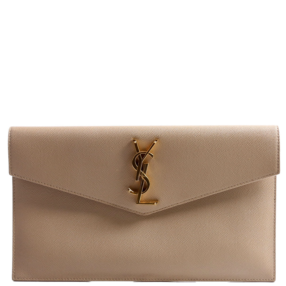 Uptown Pouch Grain Beige/Gold