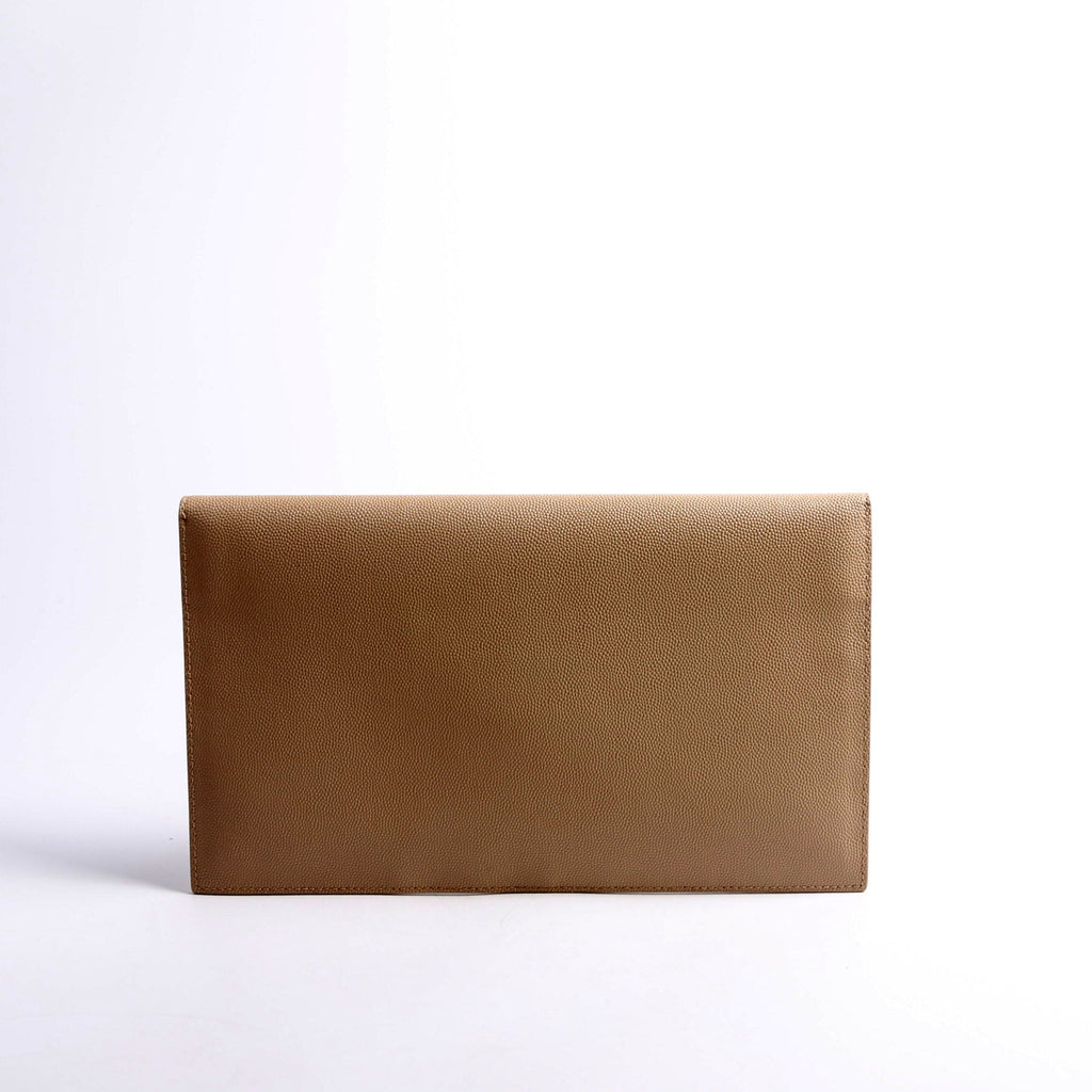 Uptown Pouch Grain Beige/Gold