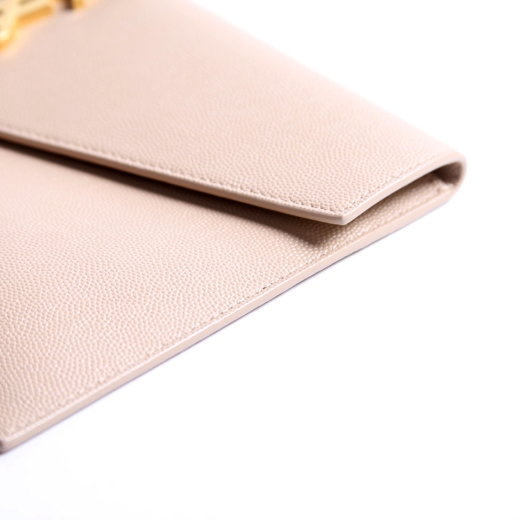 Uptown Pouch Grain Beige/Gold