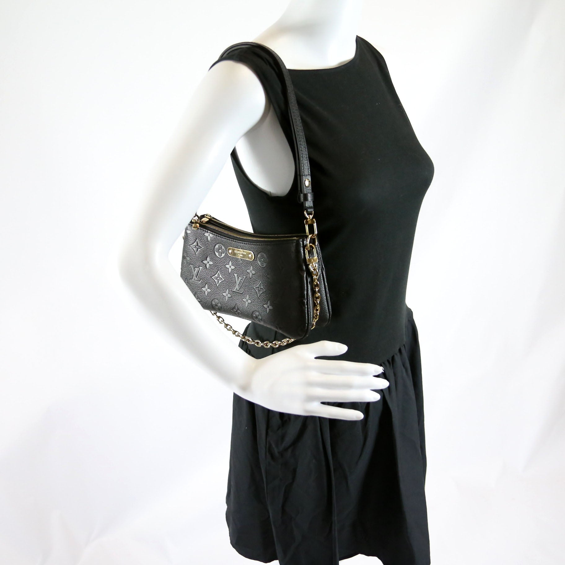Pochette Liv Empreinte Black