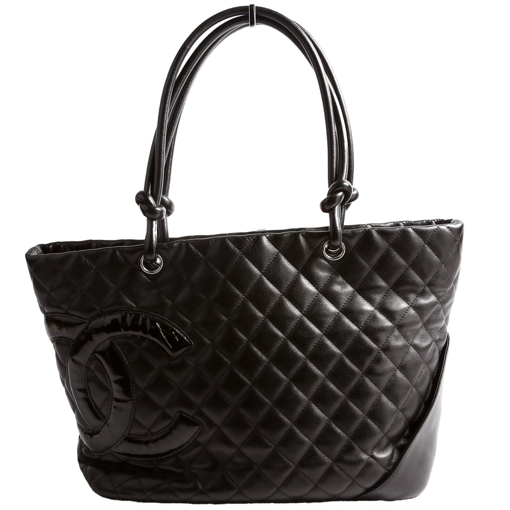 Cambon Ligne Large Tote Black