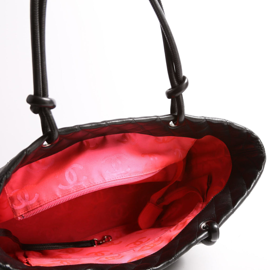 Cambon Ligne Large Tote Black