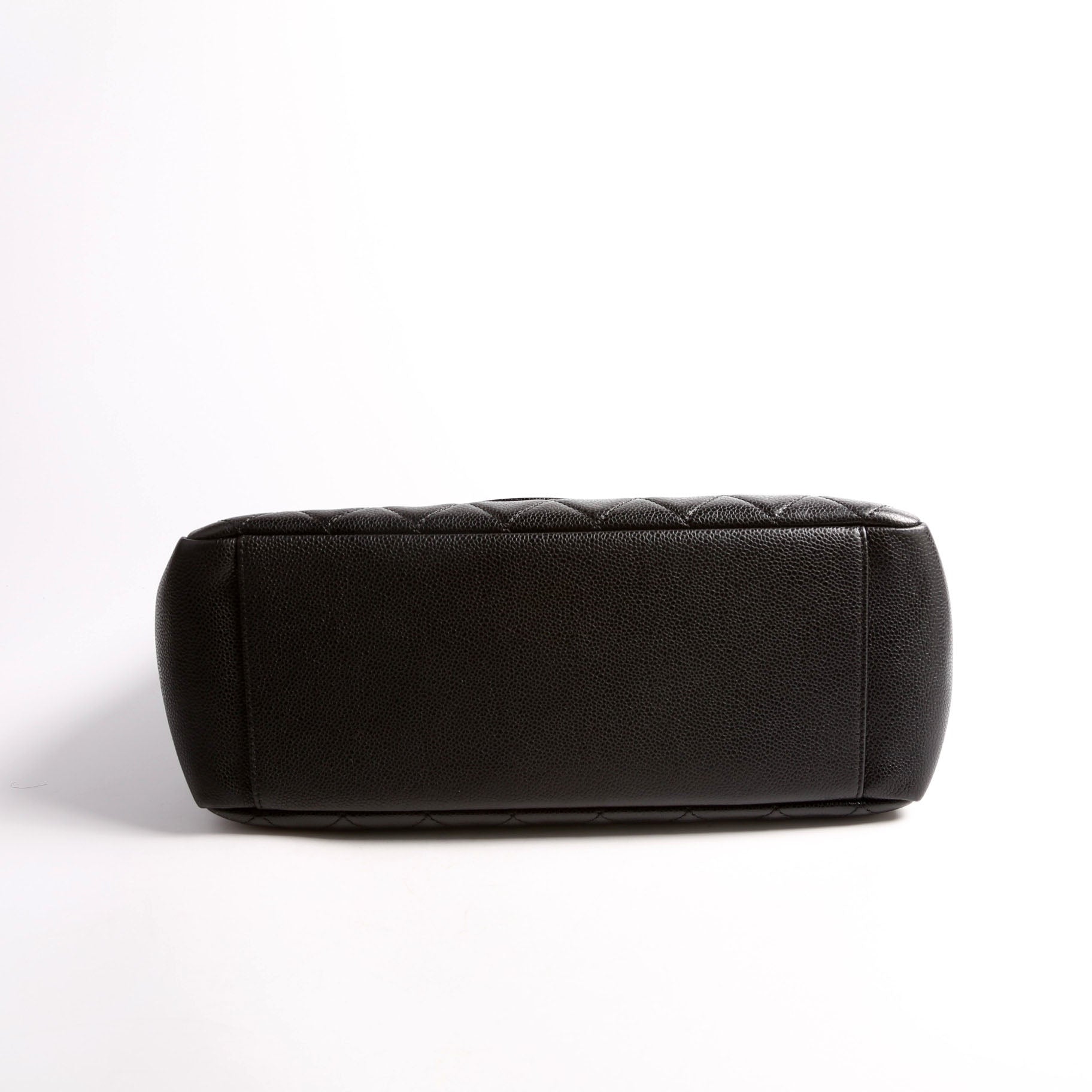 Grand Shopping Tote Caviar Black
