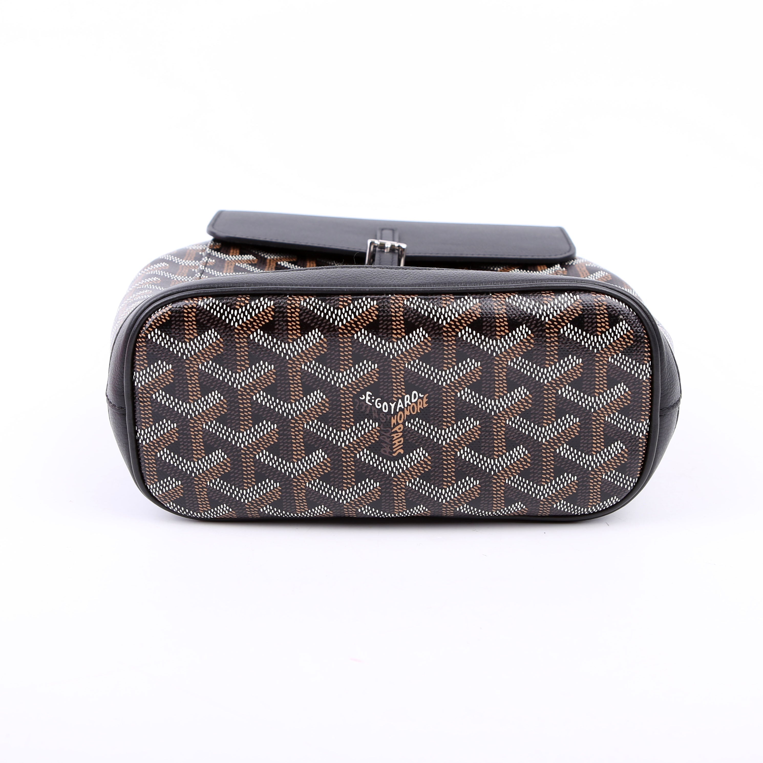 Alpin Mini Backpack Goyardine Canvas Black